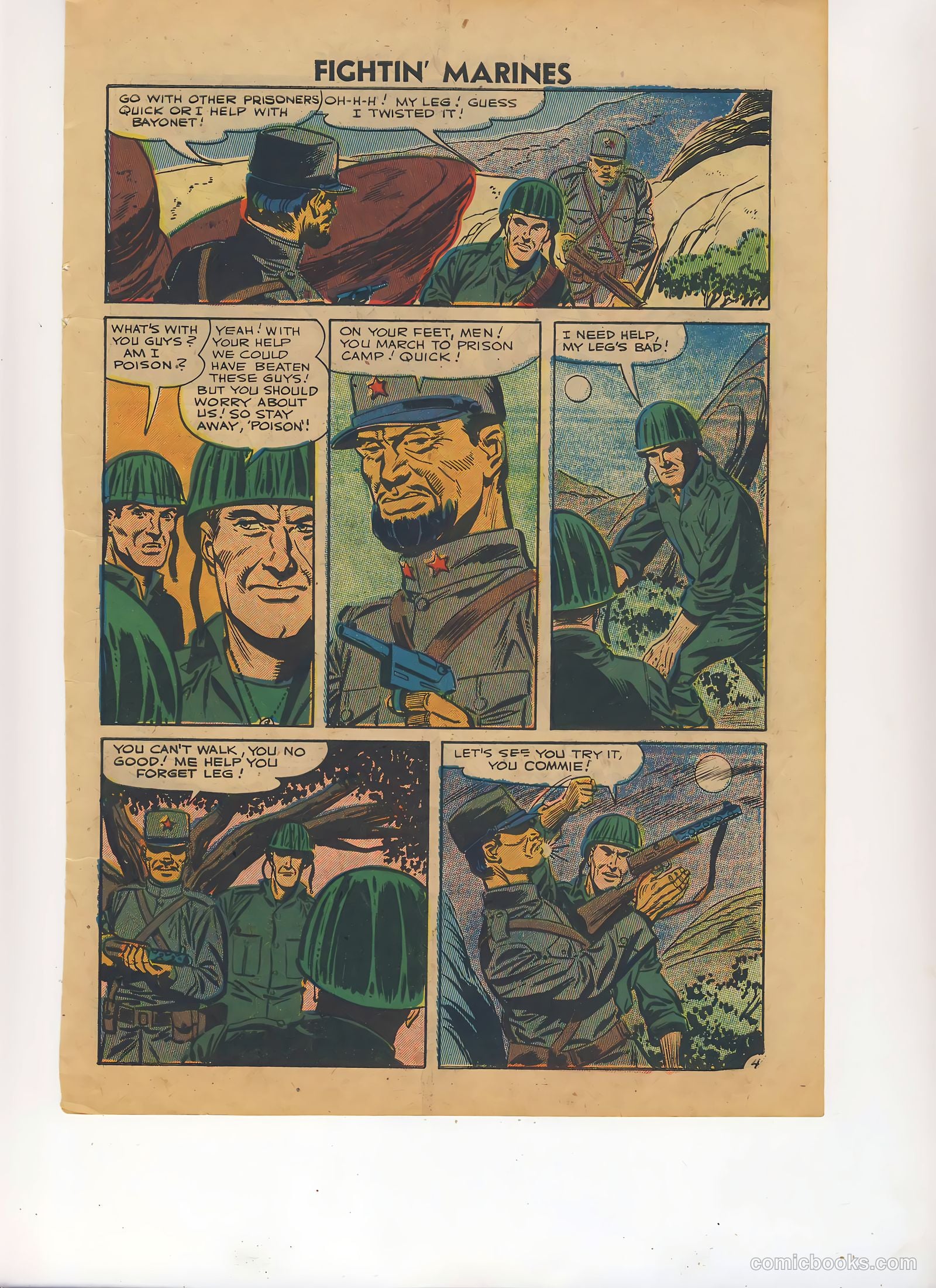 Fightin' Marines #20 (1957) — page 7 of 36