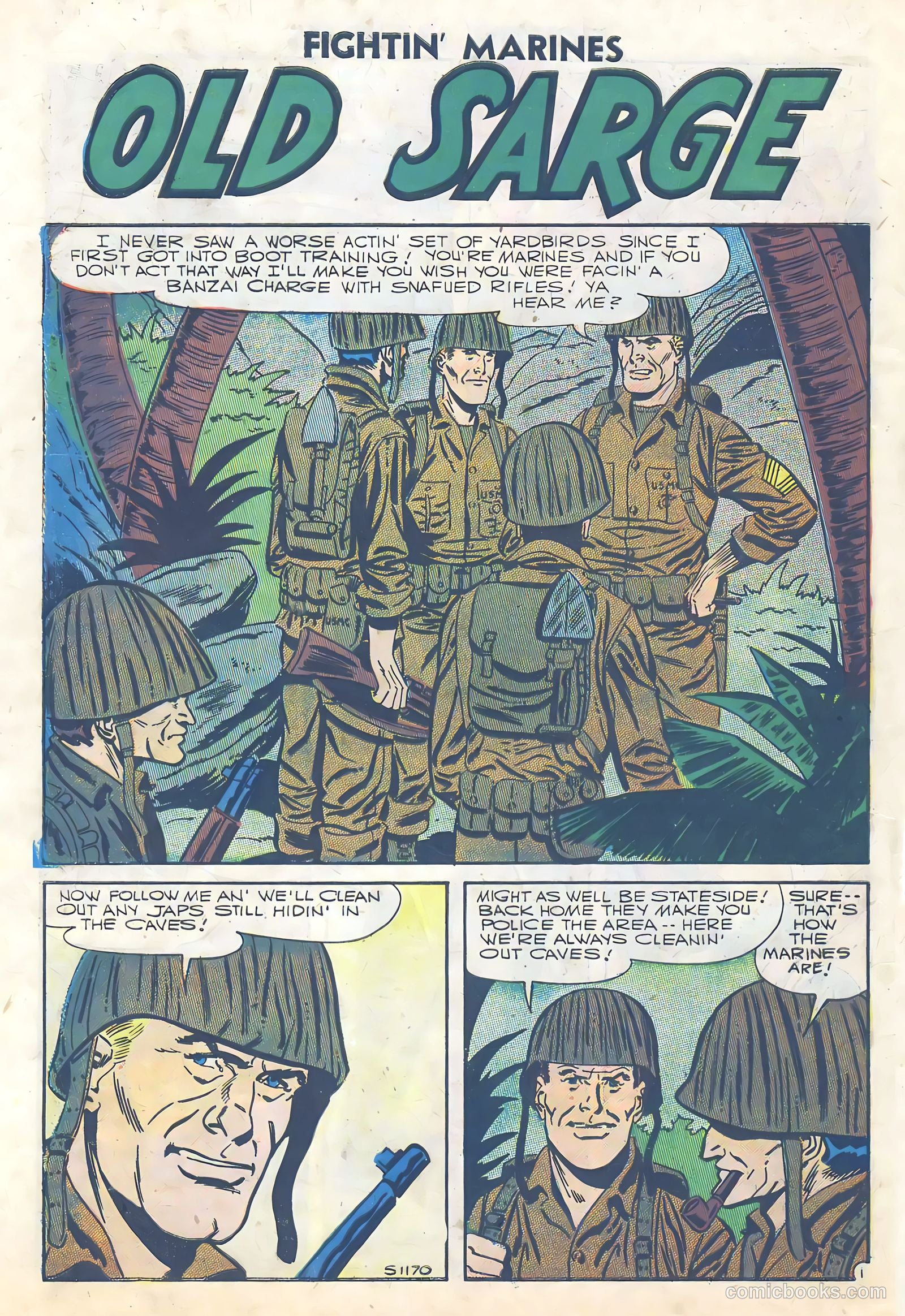 Fightin' Marines #20 (1957) — page 10 of 36