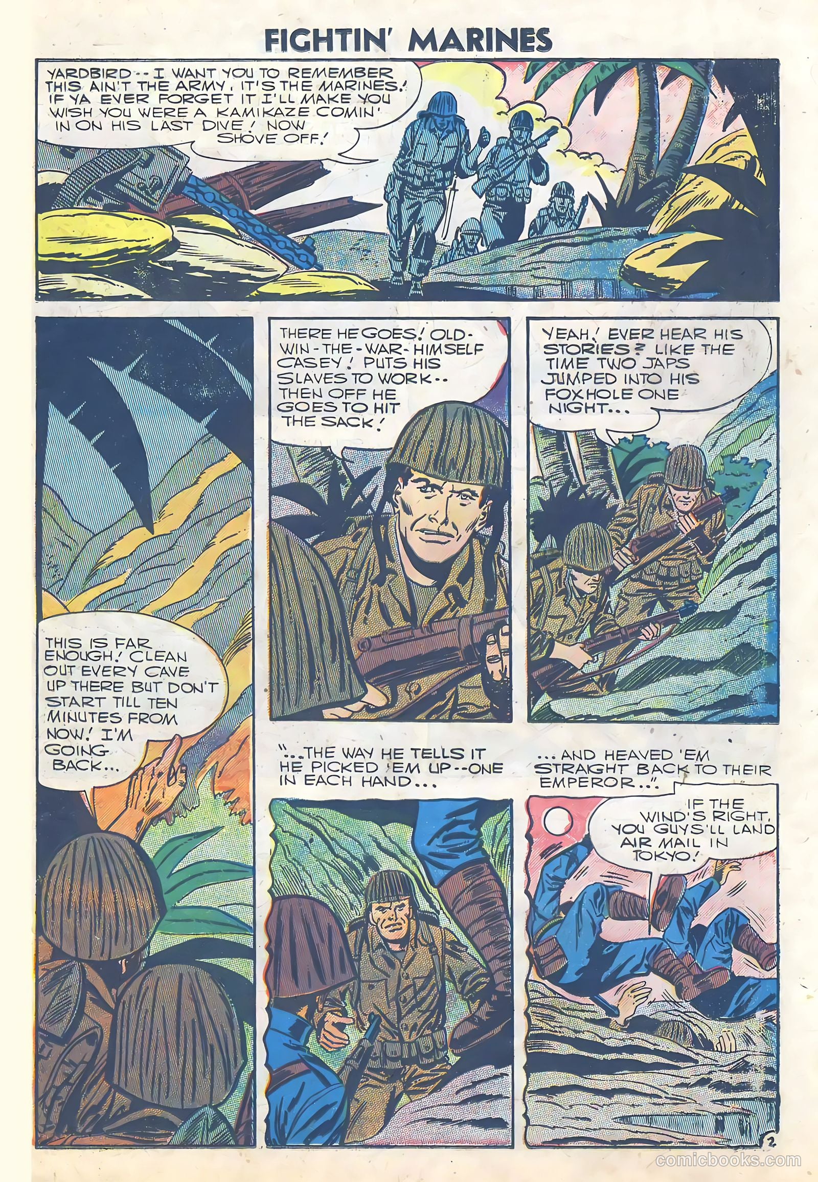 Fightin' Marines #20 (1957) — page 11 of 36
