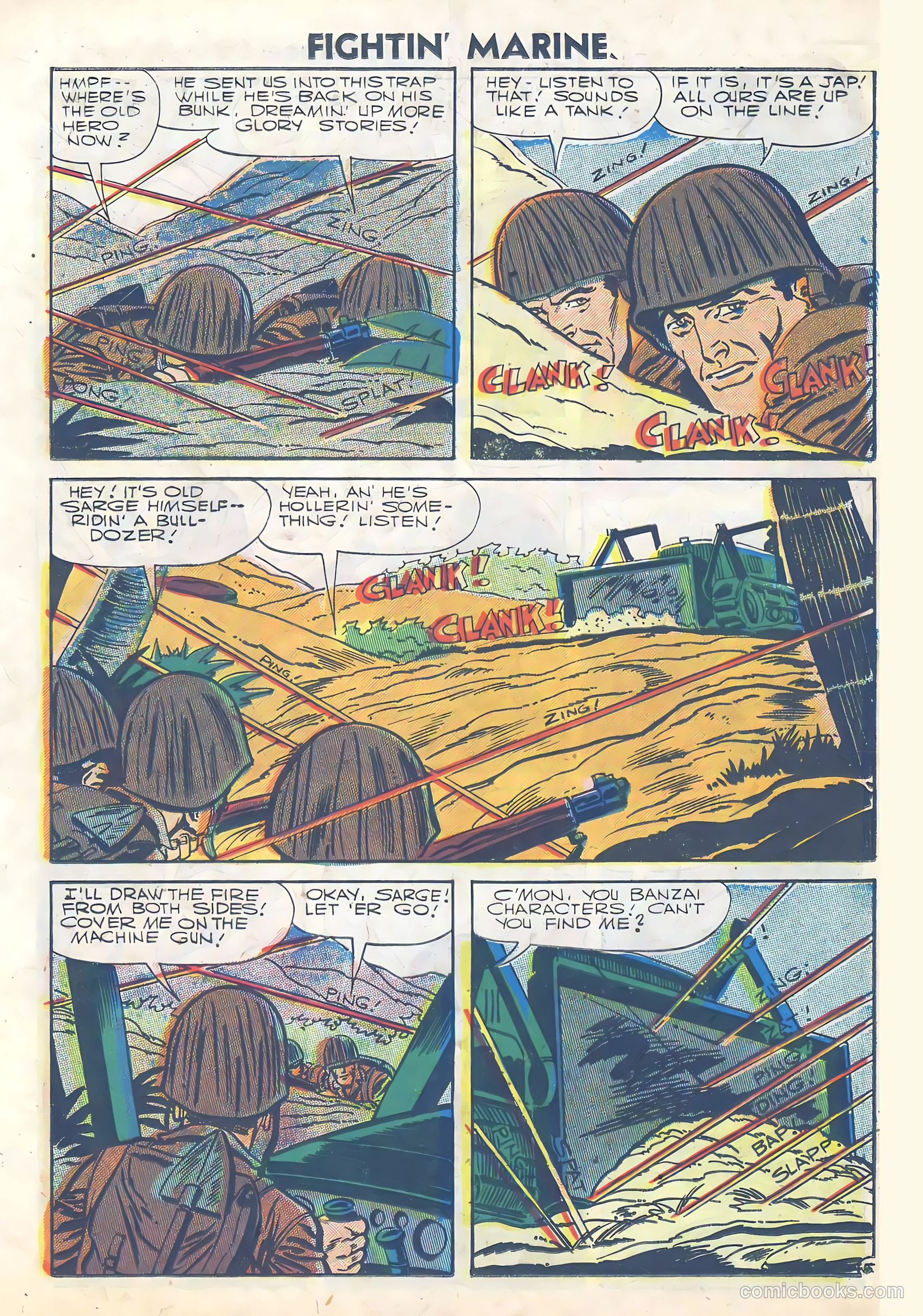 Fightin' Marines #20 (1957) — page 14 of 36