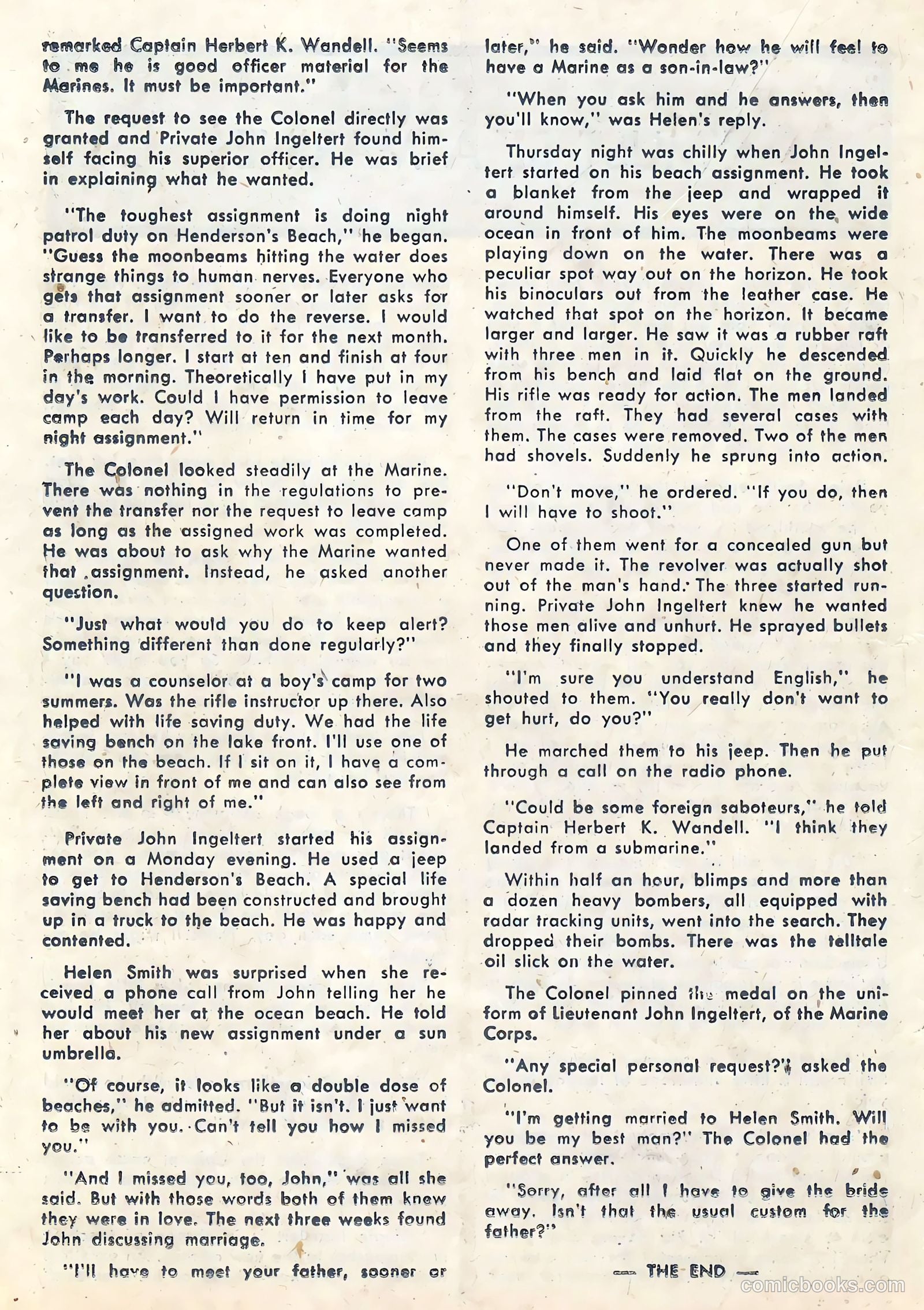 Fightin' Marines #20 (1957) — page 18 of 36