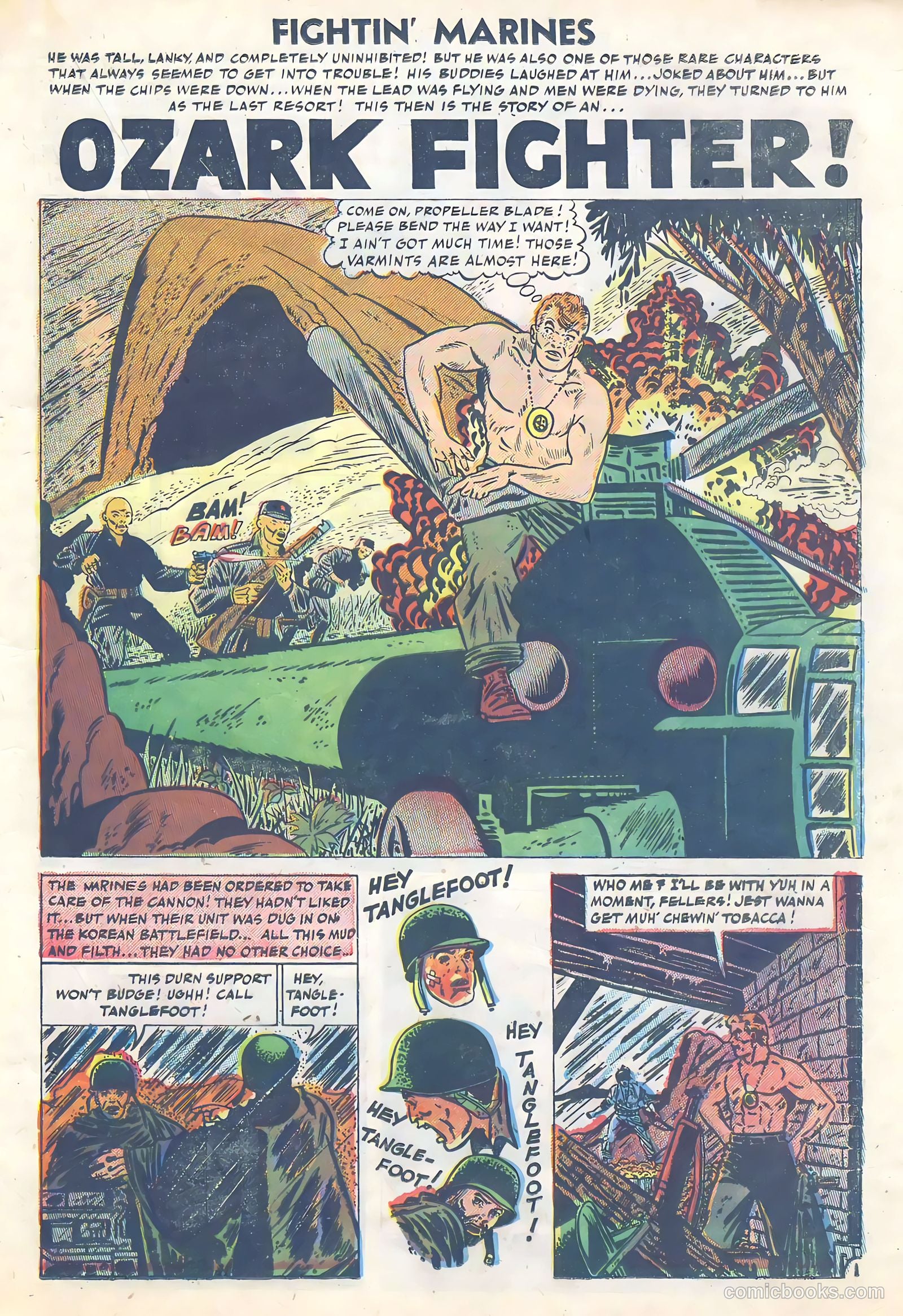 Fightin' Marines #20 (1957) — page 19 of 36