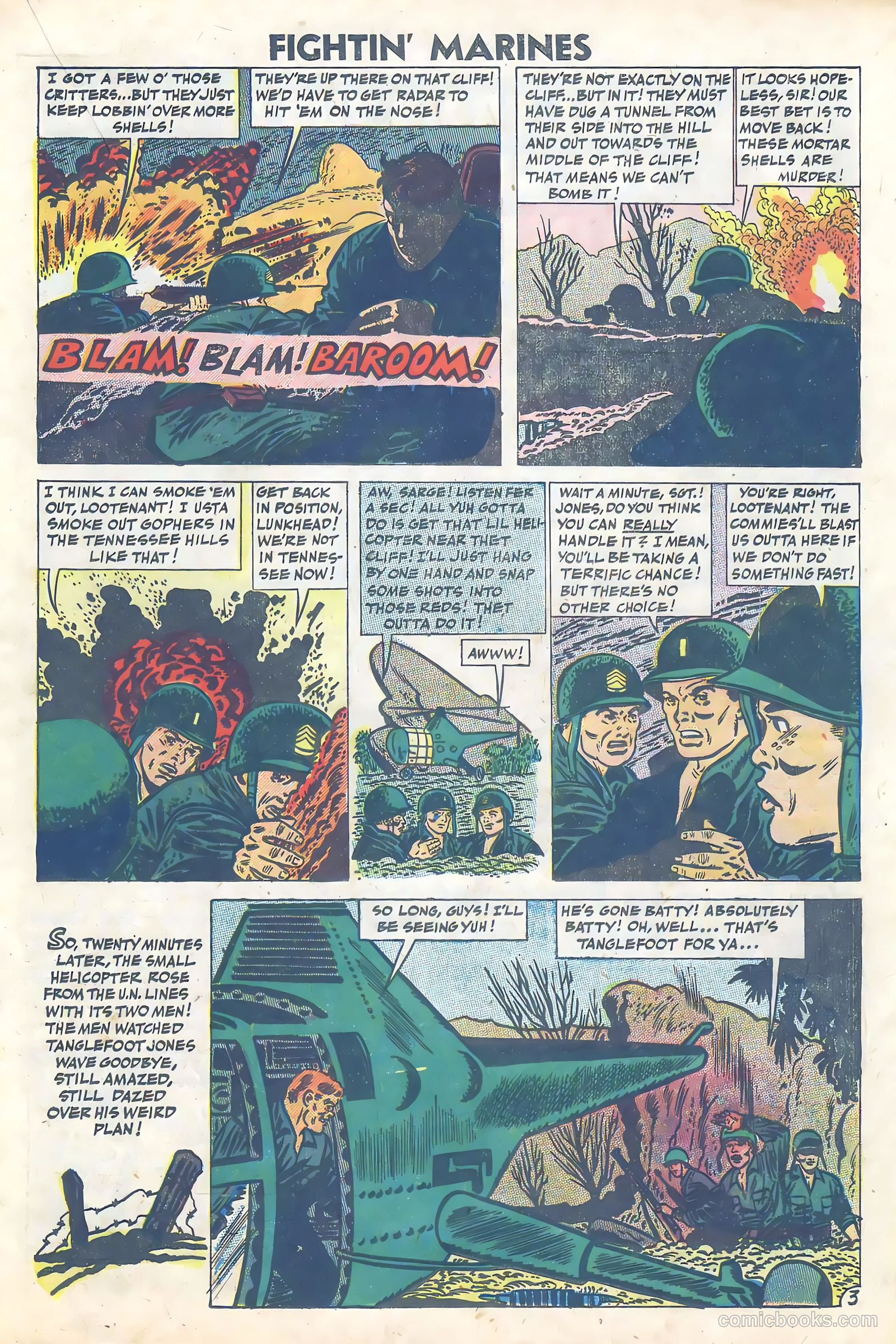 Fightin' Marines #20 (1957) — page 21 of 36
