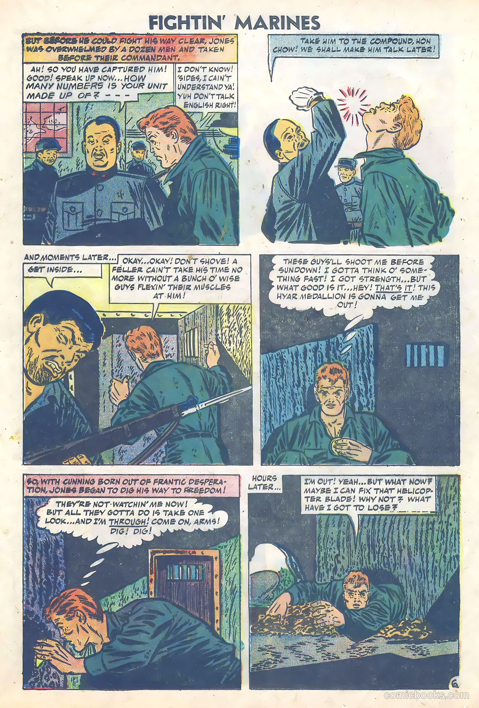 Fightin' Marines #20 (1957) — page 25 of 36