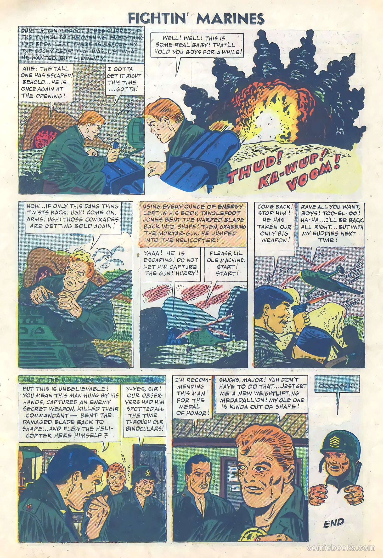 Fightin' Marines #20 (1957) — page 26 of 36
