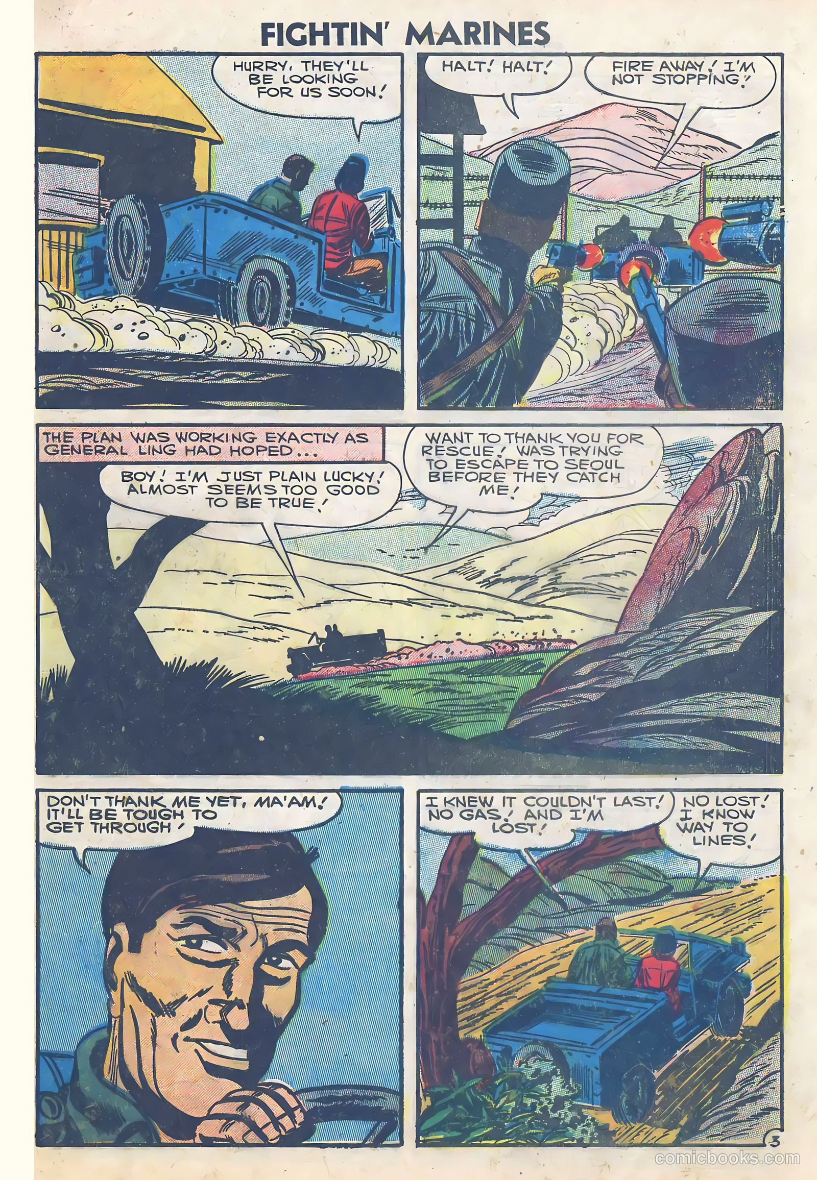 Fightin' Marines #20 (1957) — page 29 of 36