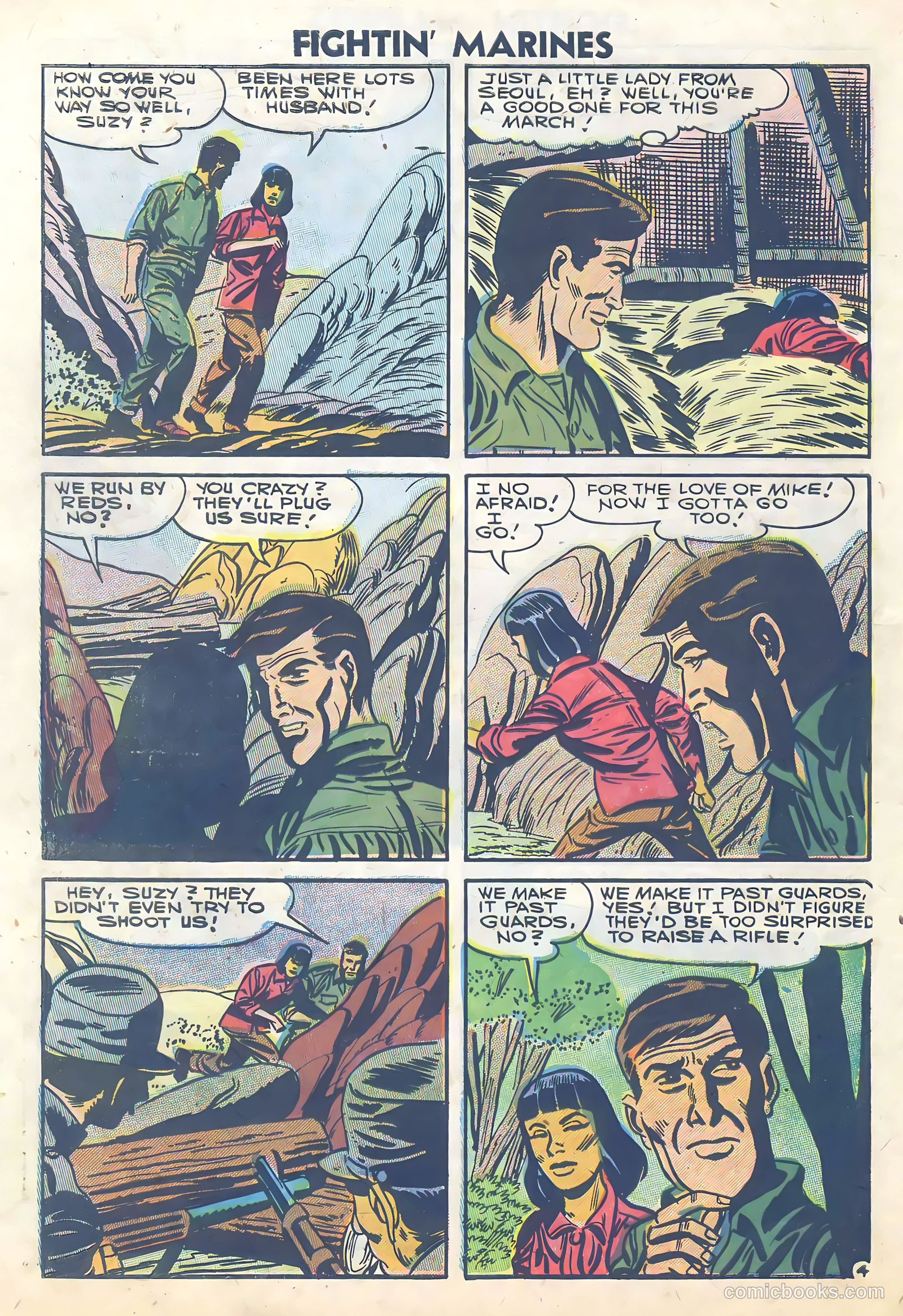 Fightin' Marines #20 (1957) — page 30 of 36