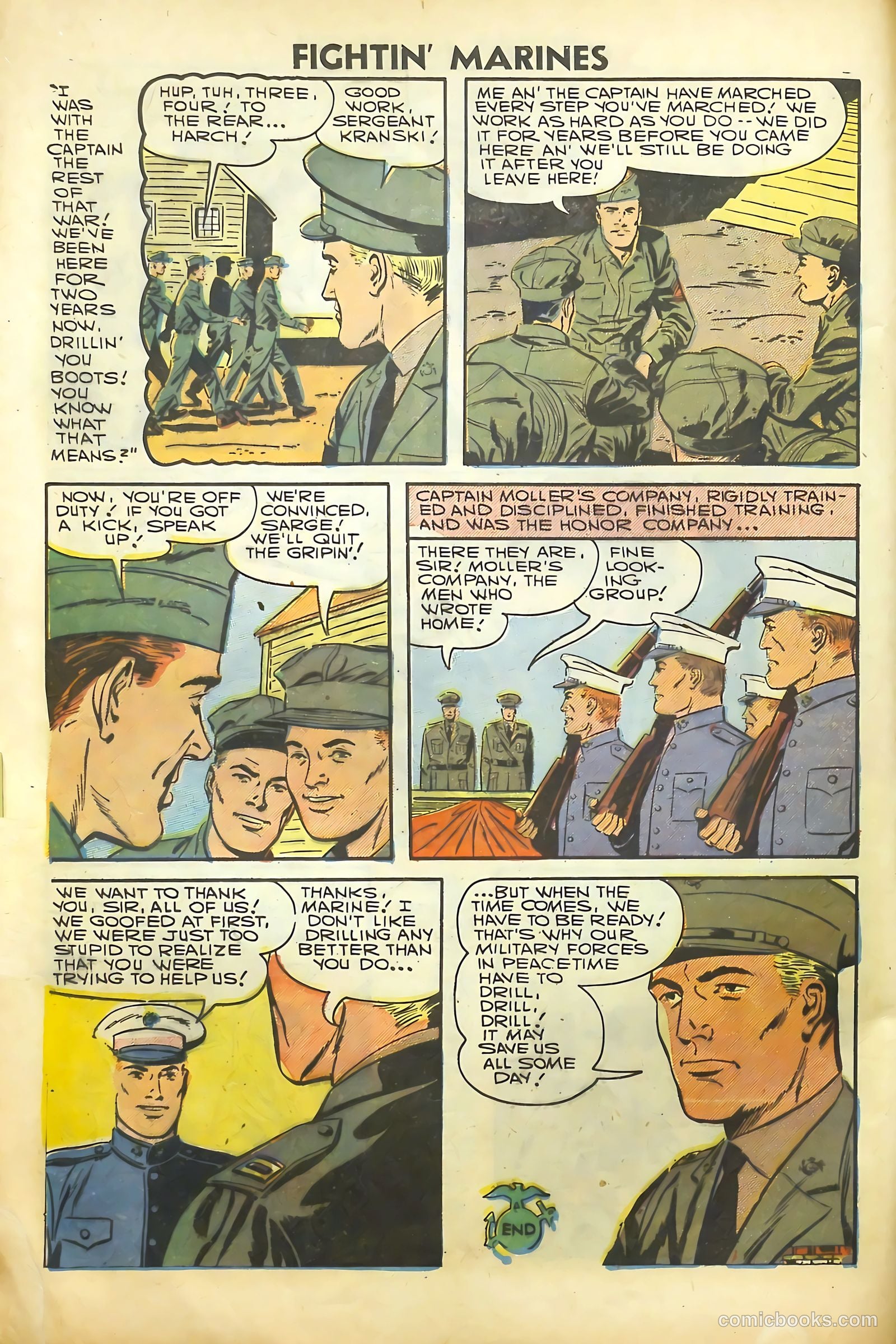 Fightin' Marines #21 (1957) — page 8 of 36