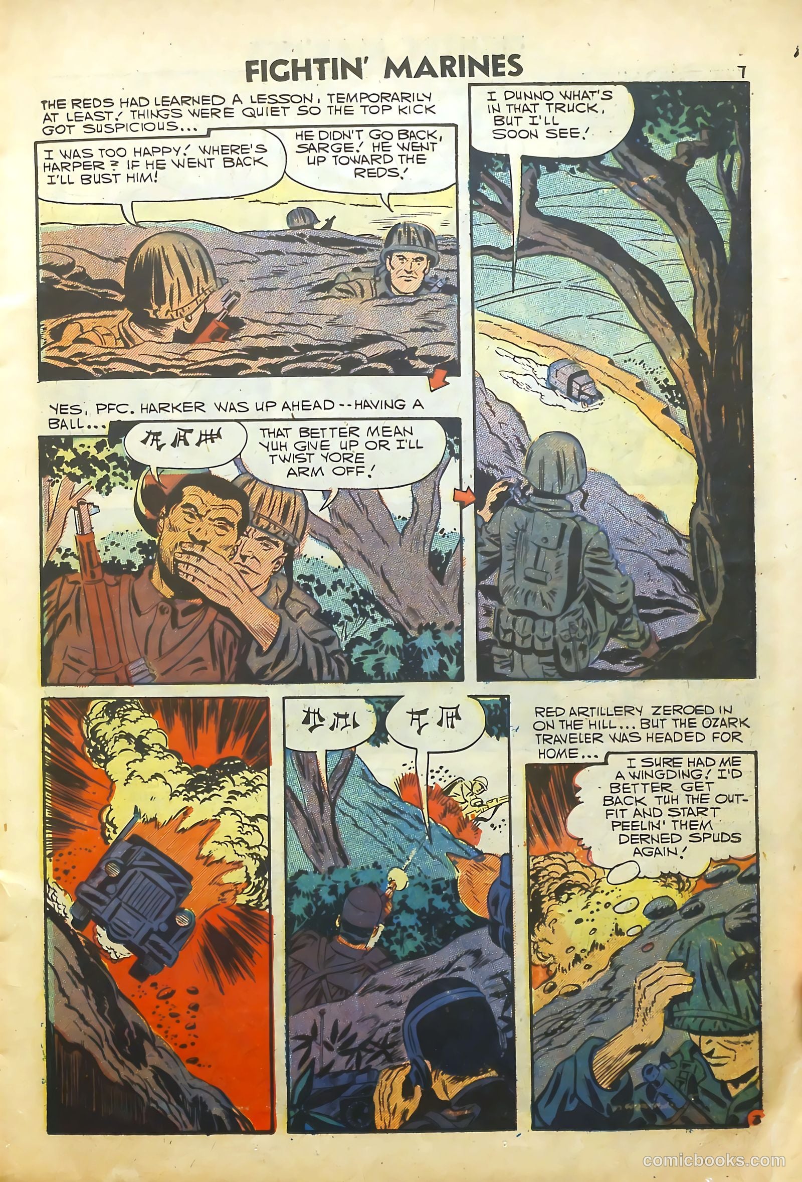 Fightin' Marines #21 (1957) — page 11 of 36