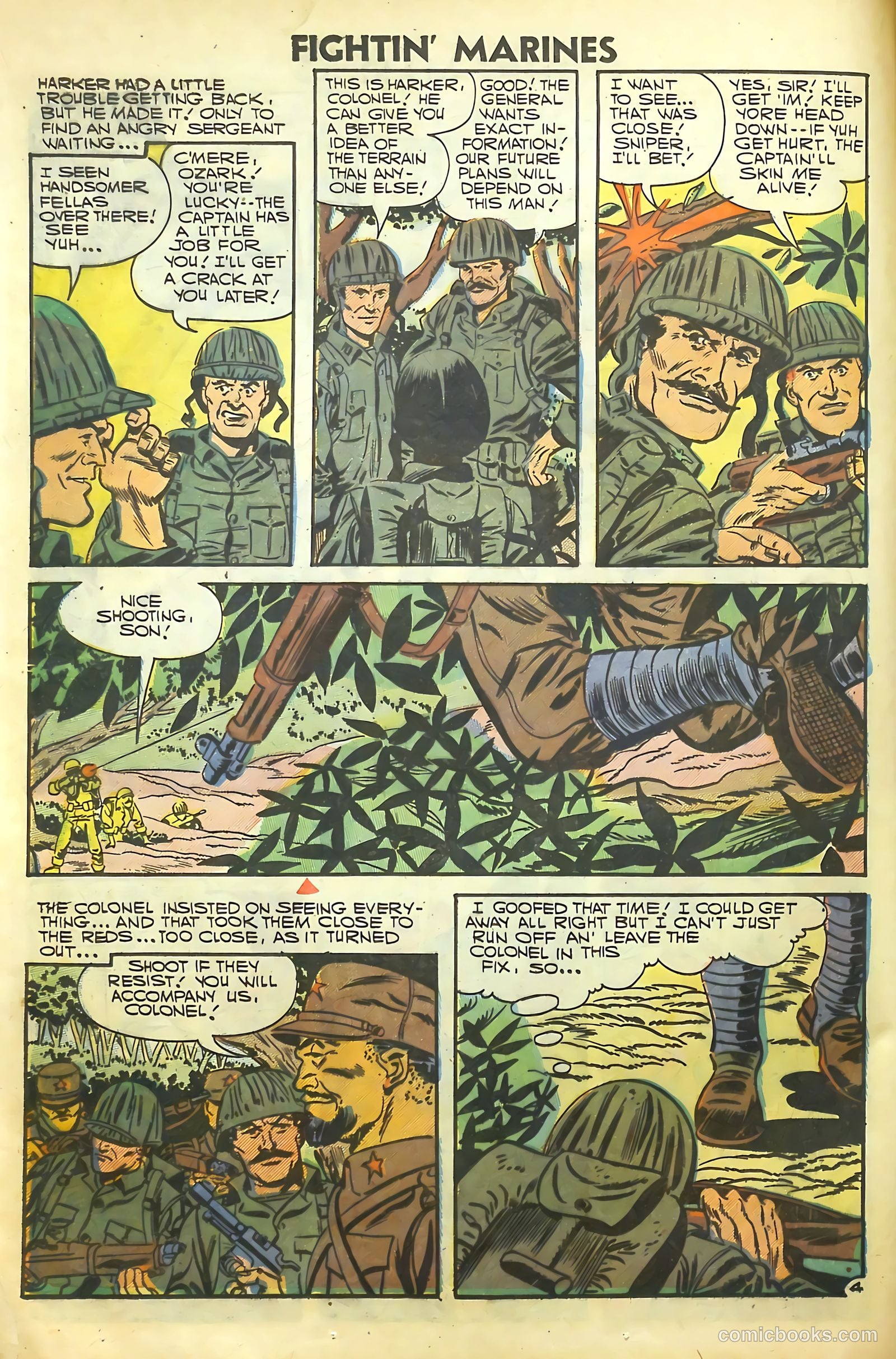 Fightin' Marines #21 (1957) — page 12 of 36