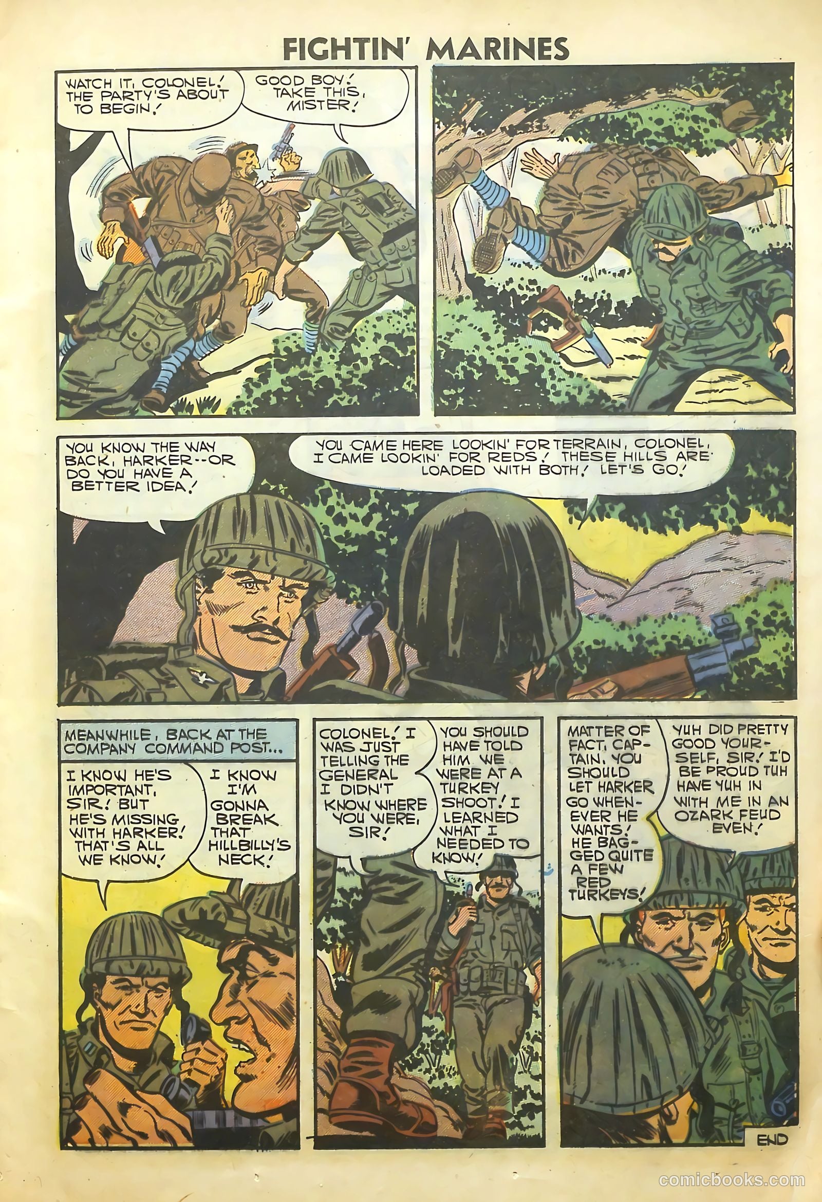 Fightin' Marines #21 (1957) — page 13 of 36
