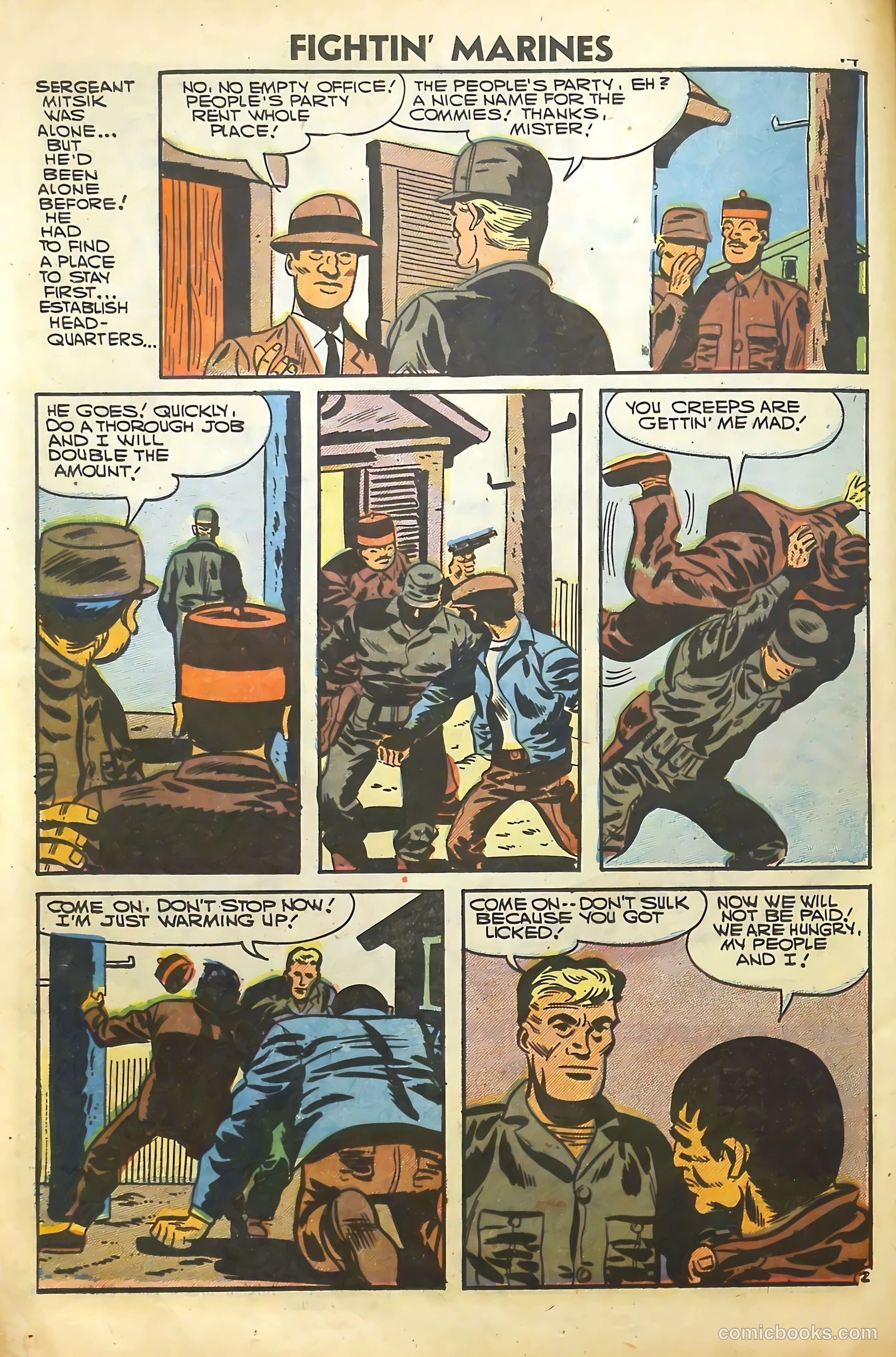 Fightin' Marines #21 (1957) — page 16 of 36
