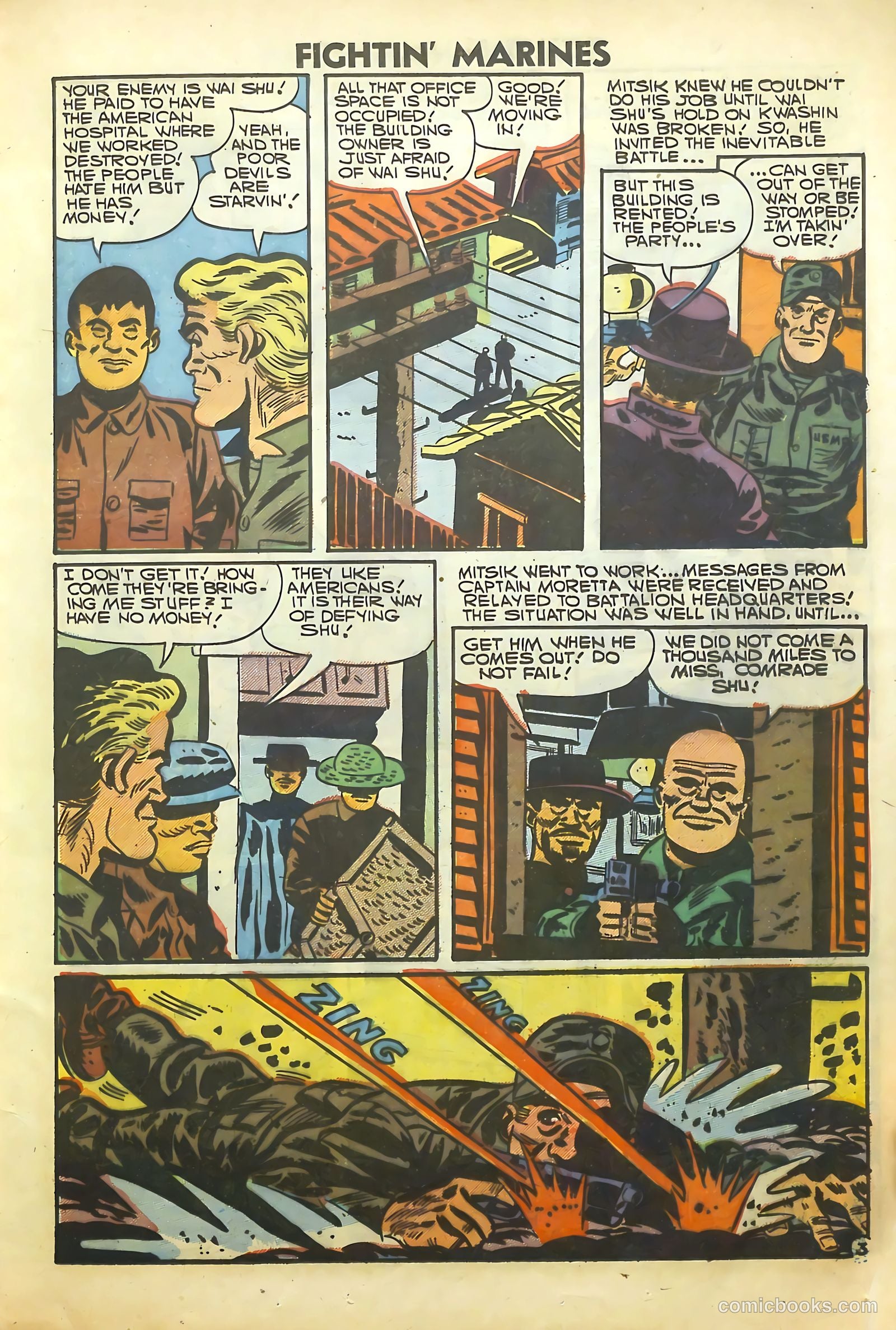Fightin' Marines #21 (1957) — page 17 of 36