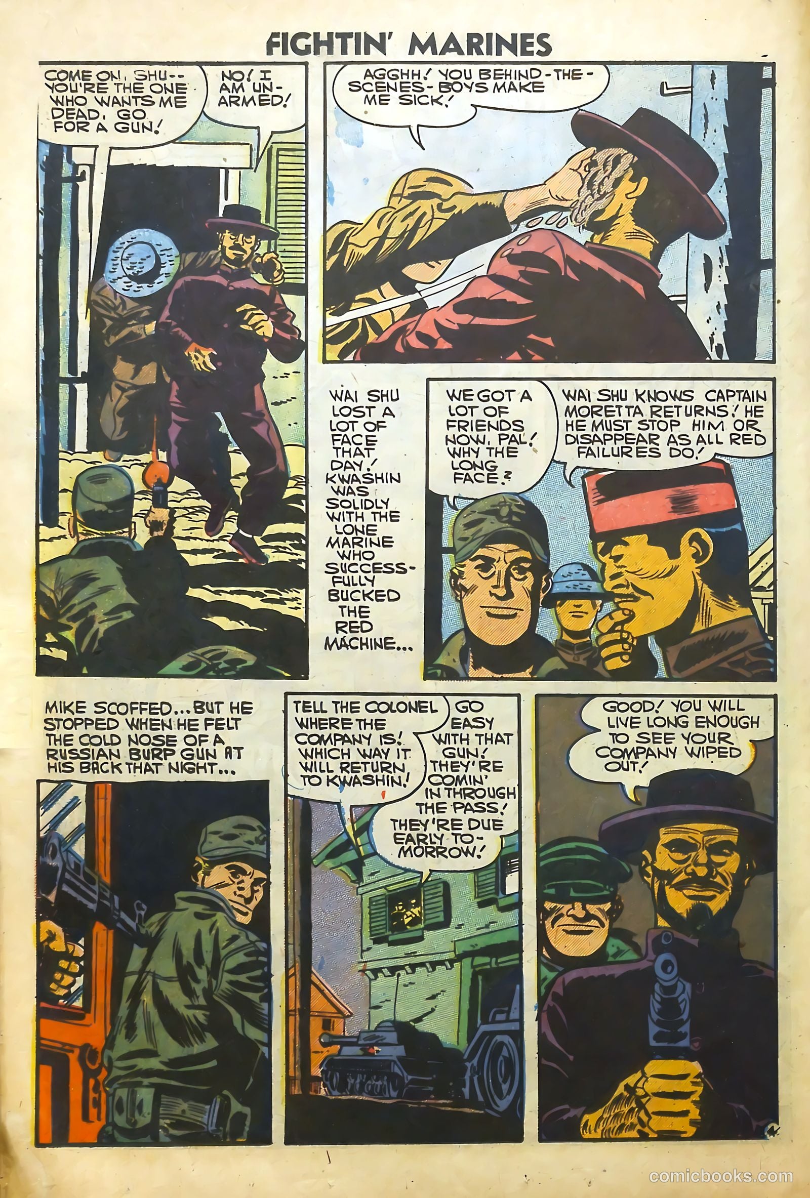 Fightin' Marines #21 (1957) — page 18 of 36