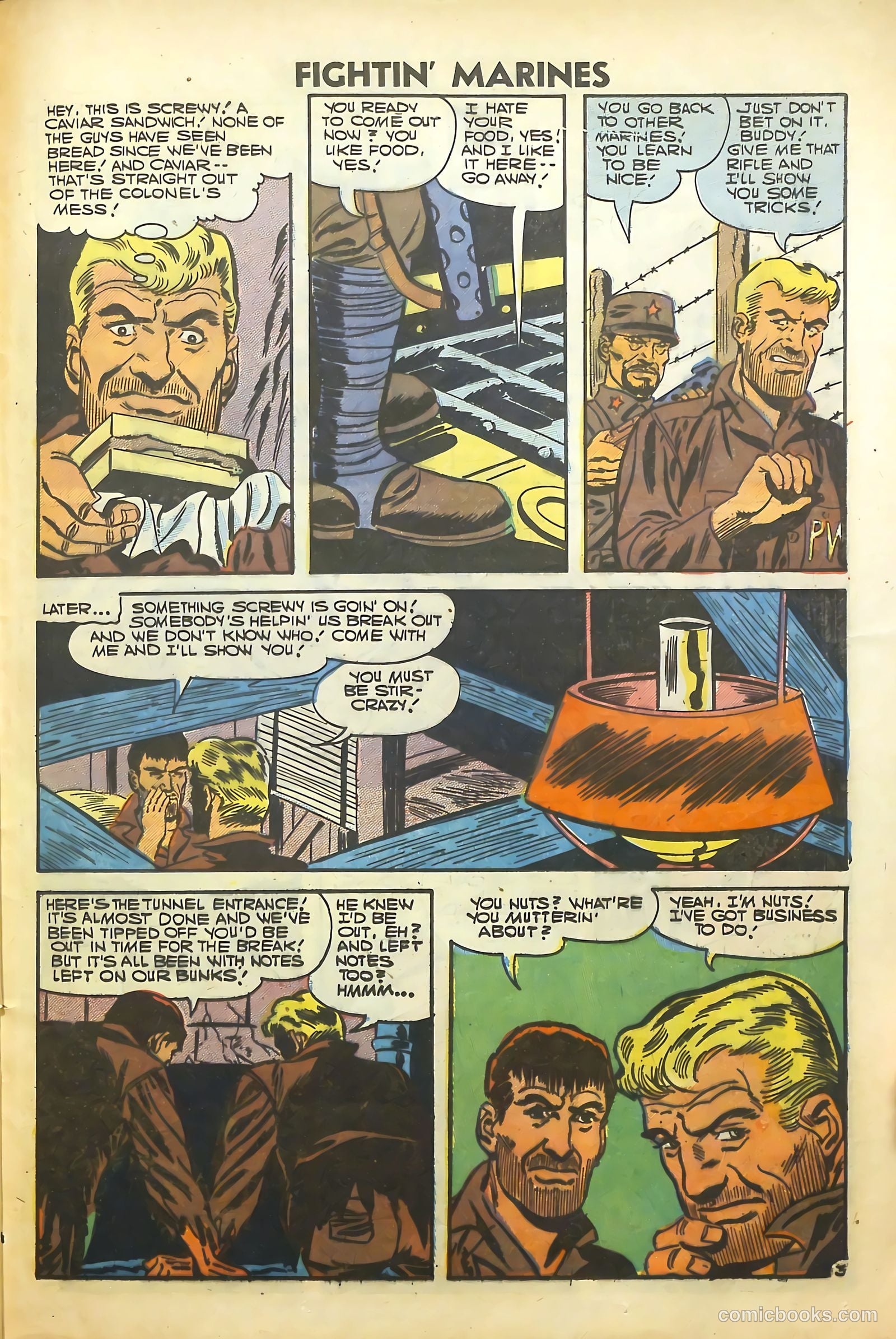 Fightin' Marines #21 (1957) — page 25 of 36