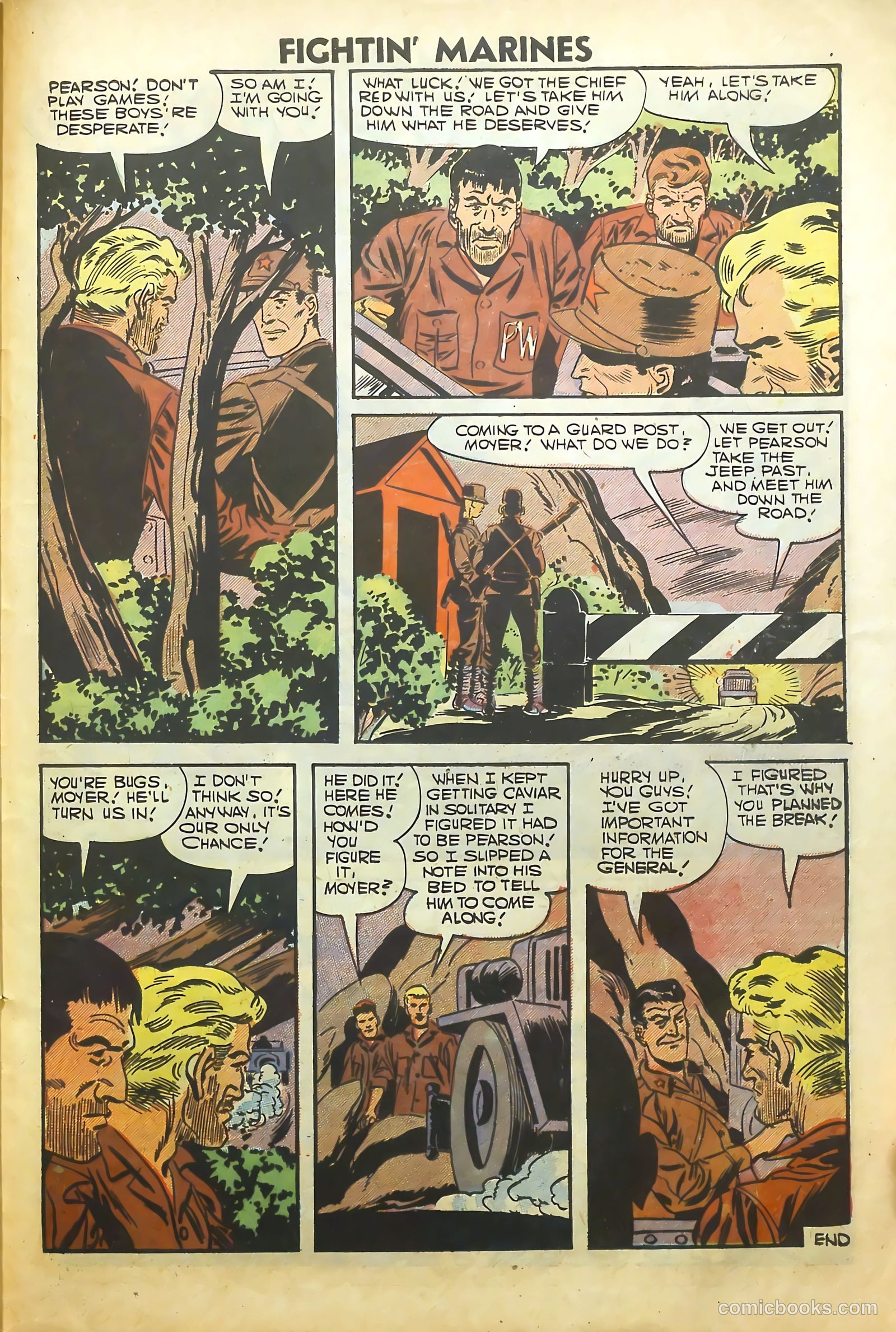 Fightin' Marines #21 (1957) — page 27 of 36