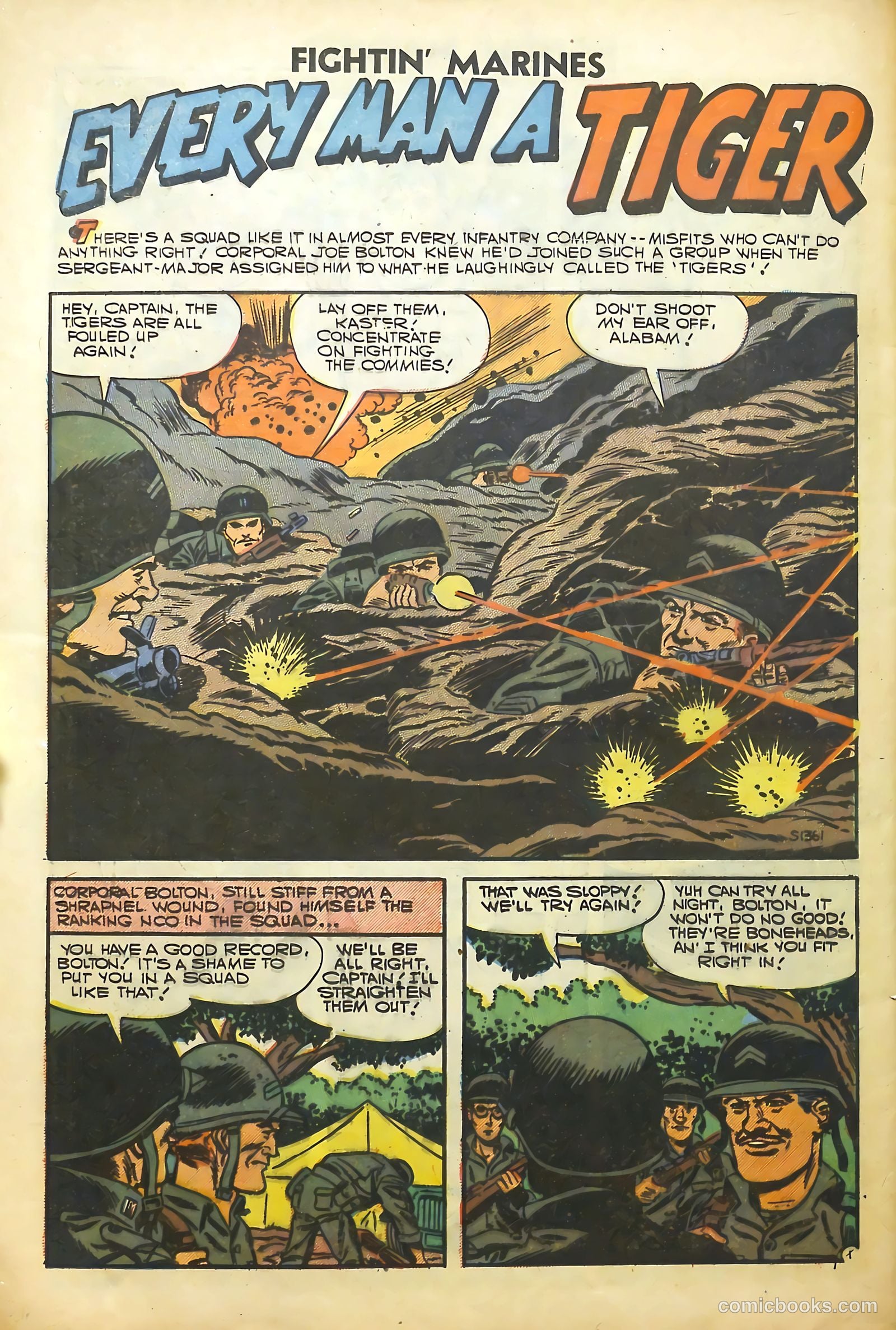 Fightin' Marines #21 (1957) — page 28 of 36