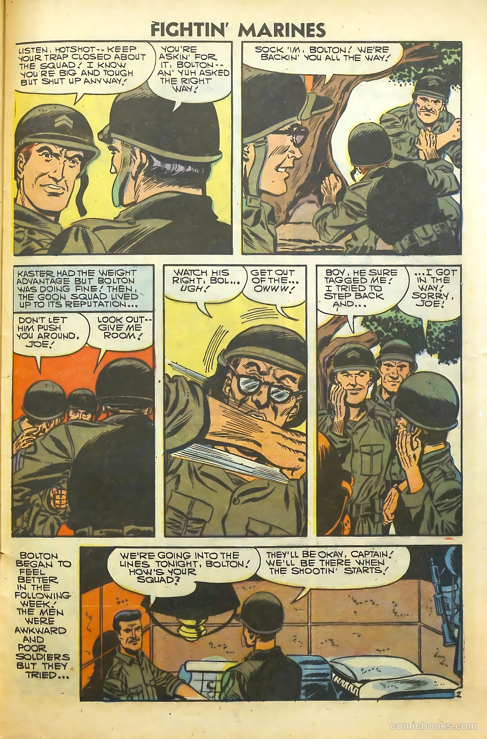 Fightin' Marines #21 (1957) — page 29 of 36