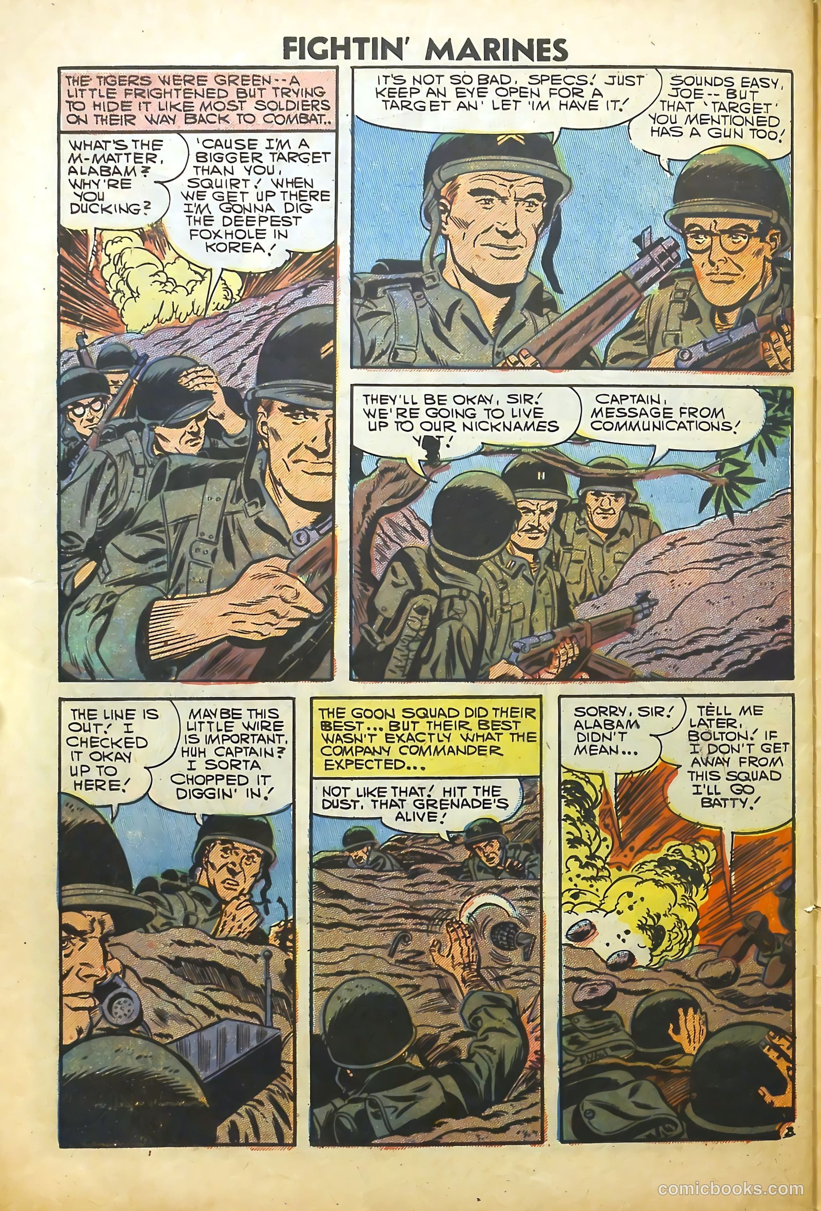 Fightin' Marines #21 (1957) — page 30 of 36