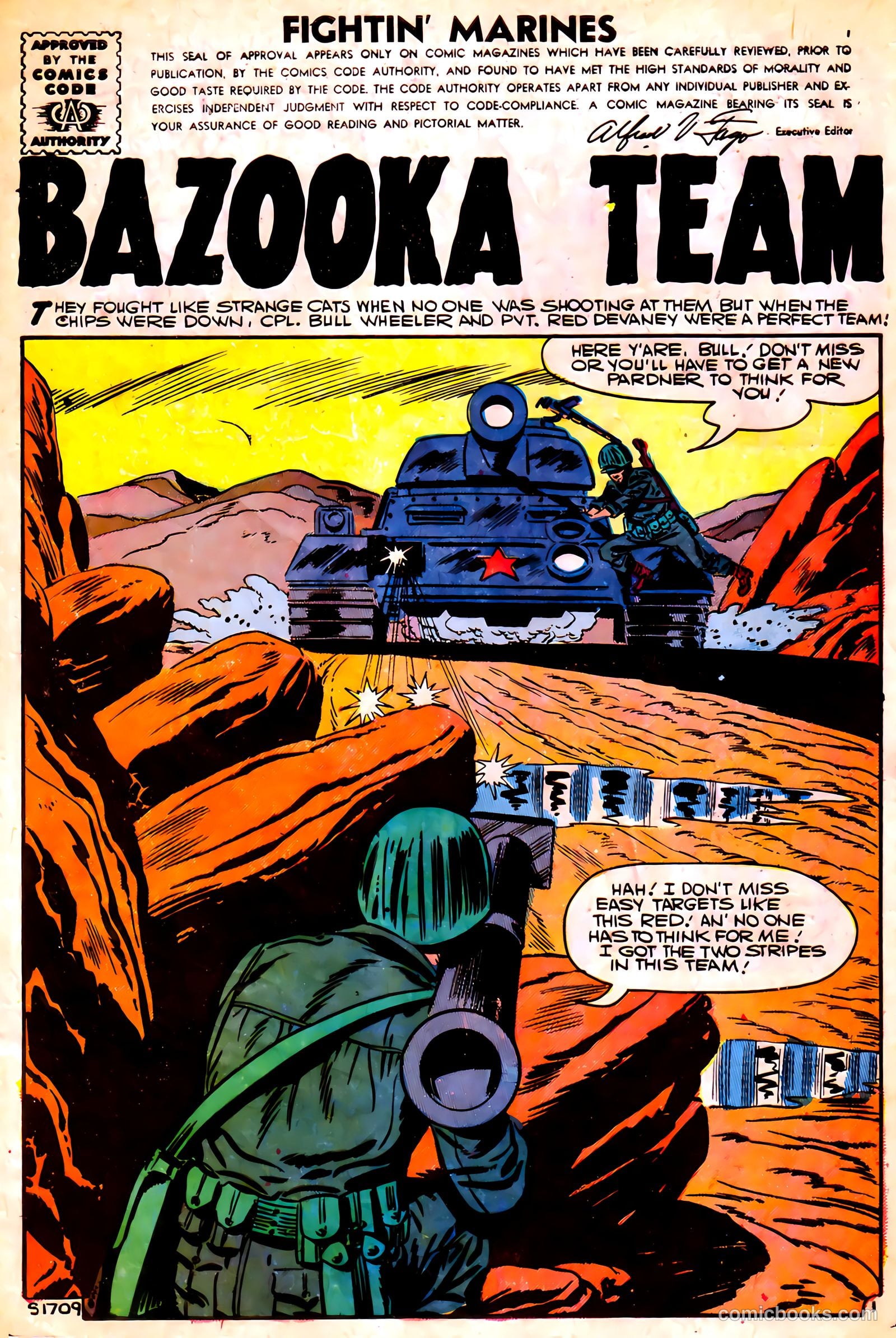 Fightin' Marines #22 (1957) — page 3 of 36