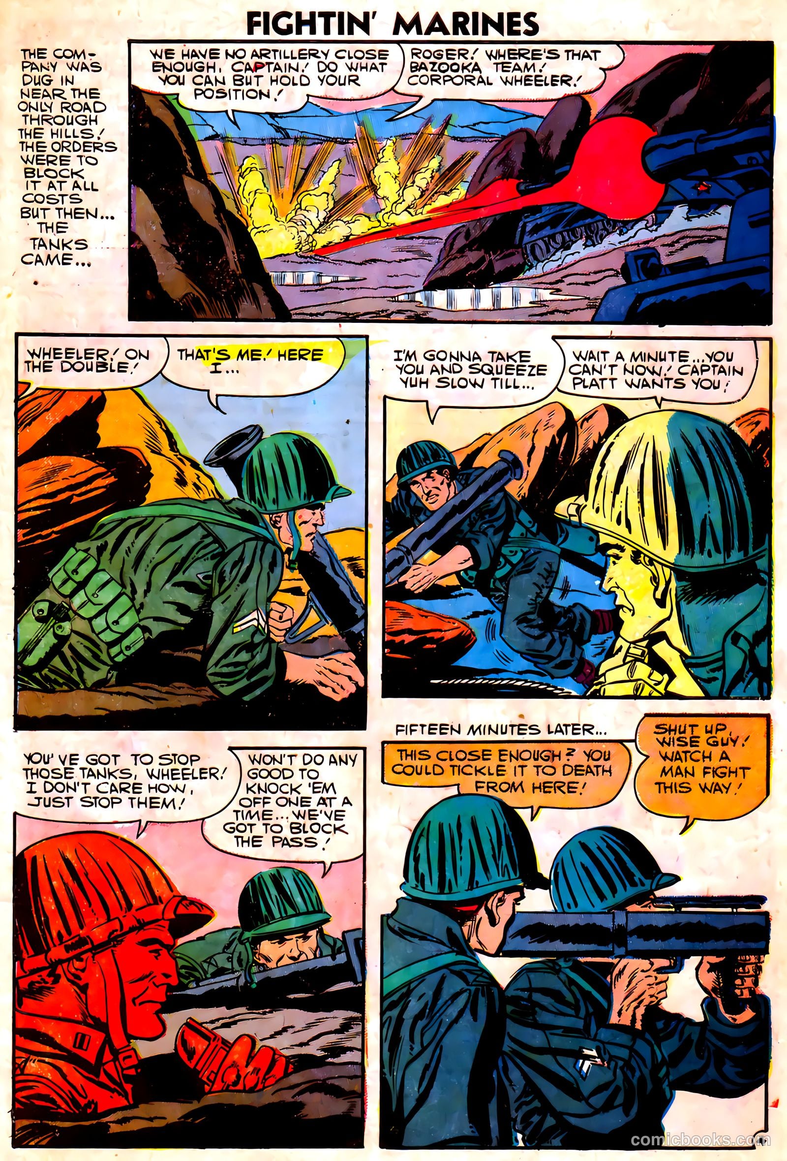 Fightin' Marines #22 (1957) — page 7 of 36