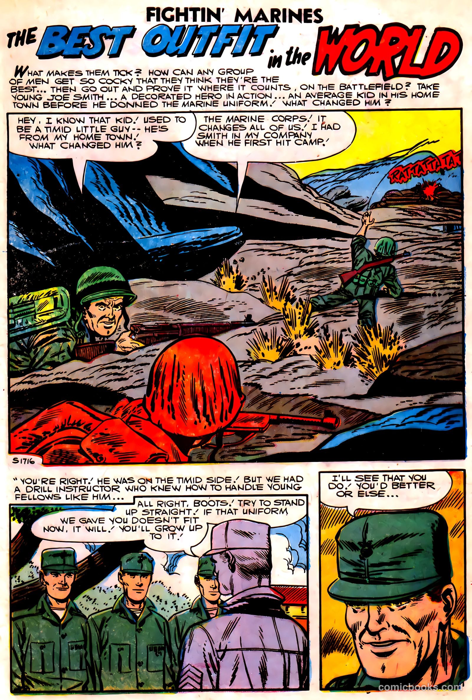 Fightin' Marines #22 (1957) — page 9 of 36