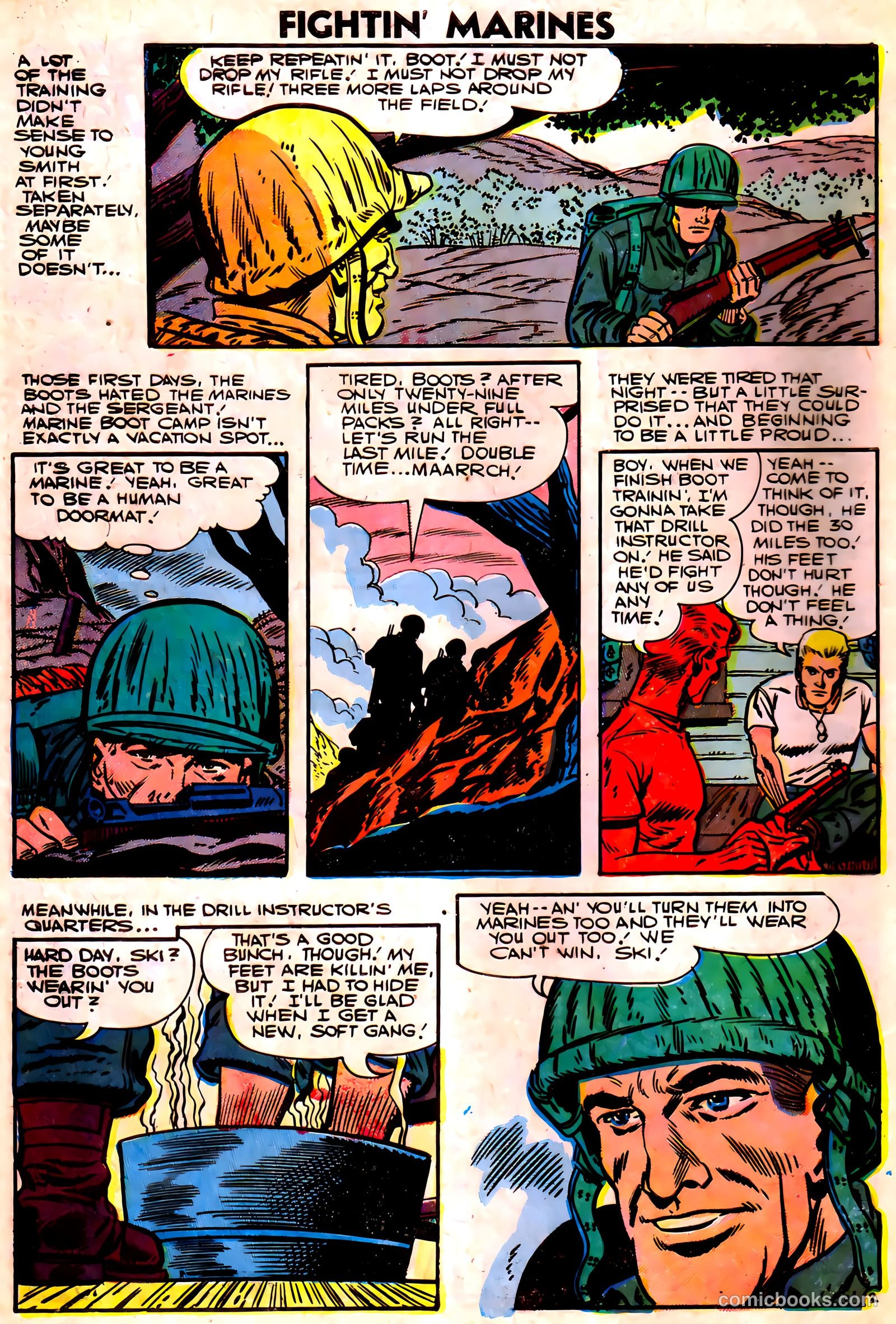 Fightin' Marines #22 (1957) — page 10 of 36