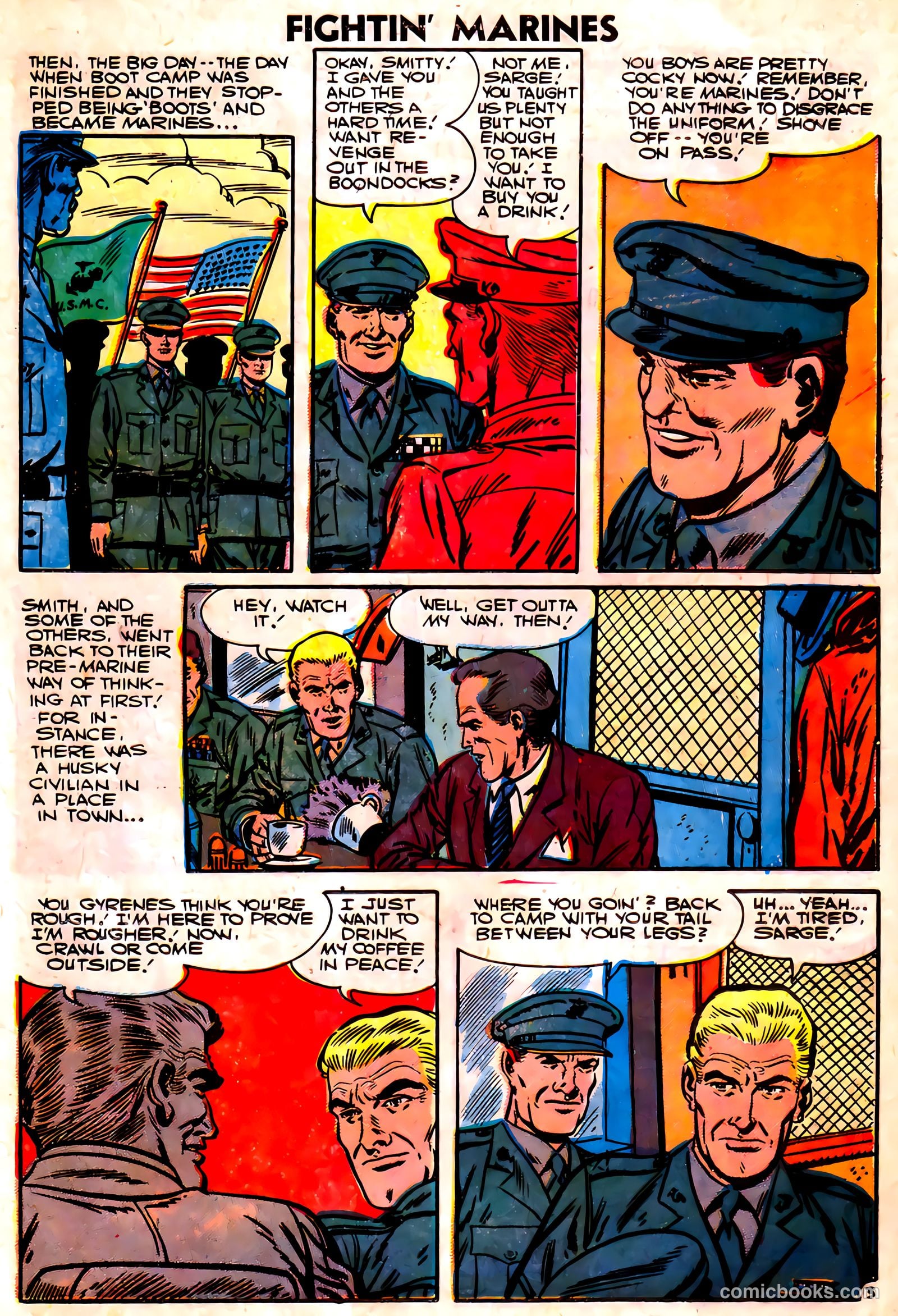 Fightin' Marines #22 (1957) — page 11 of 36
