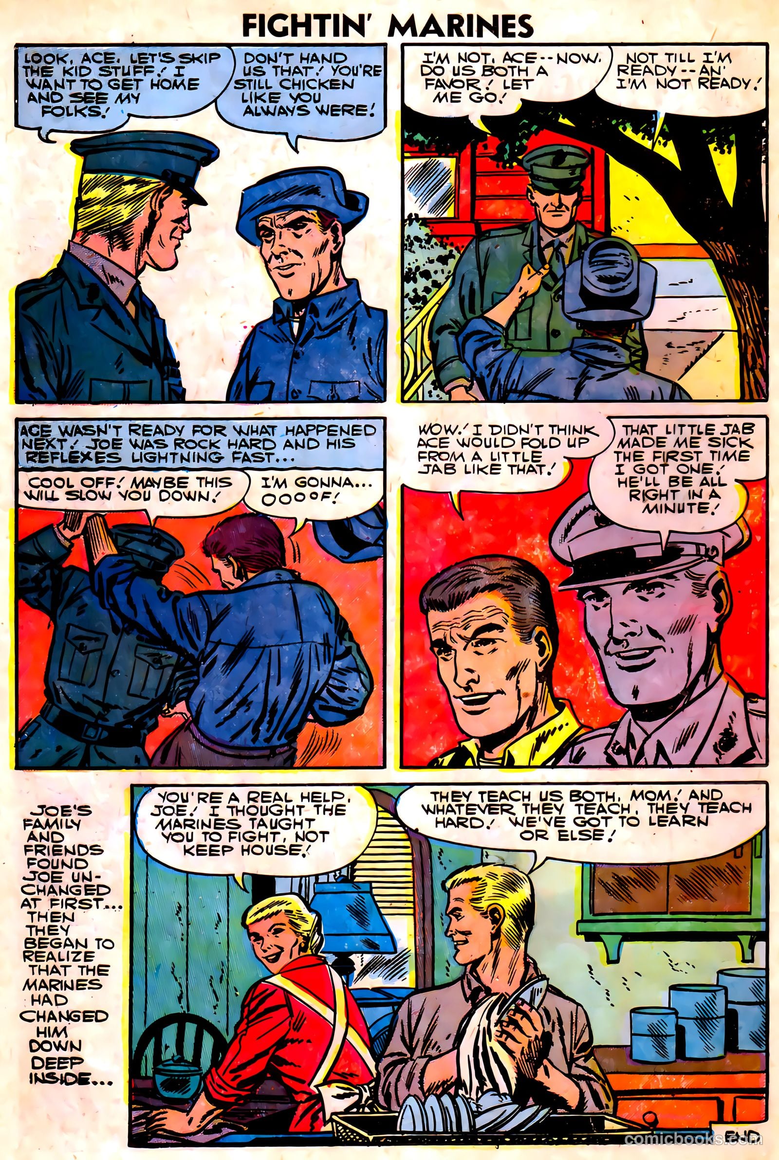 Fightin' Marines #22 (1957) — page 14 of 36