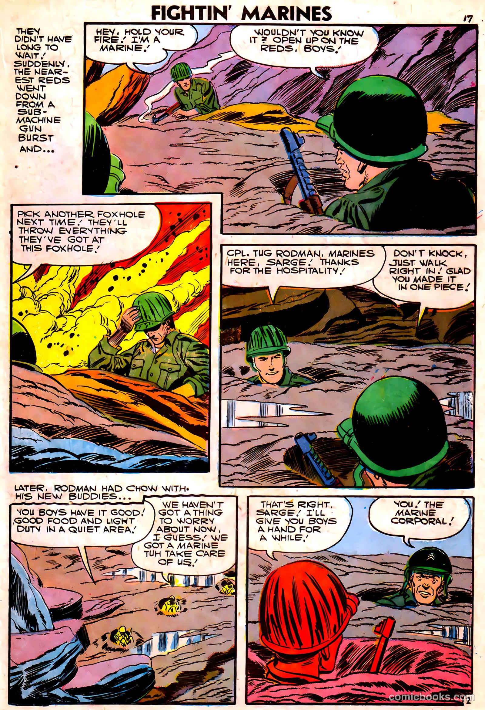Fightin' Marines #22 (1957) — page 19 of 36