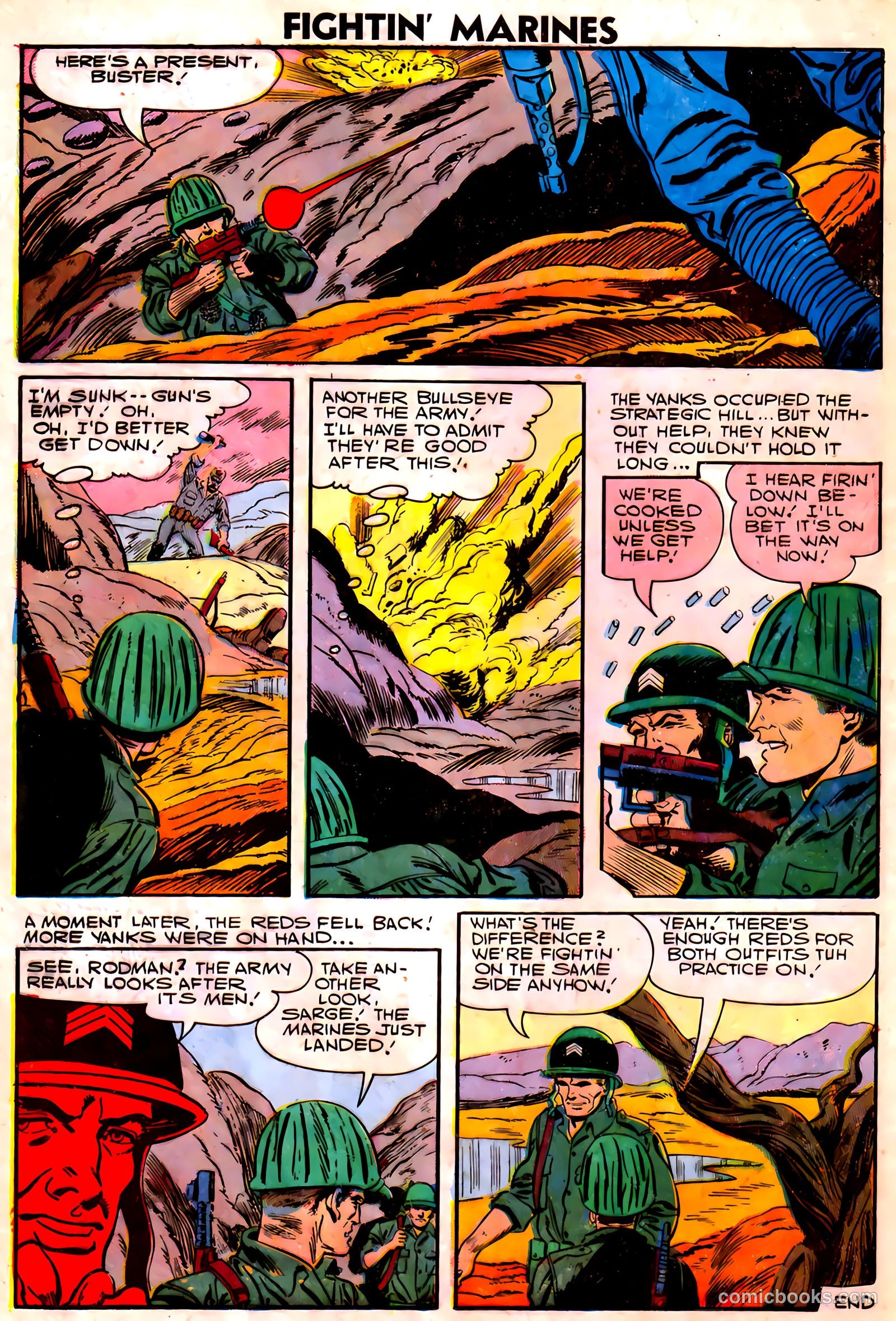 Fightin' Marines #22 (1957) — page 24 of 36