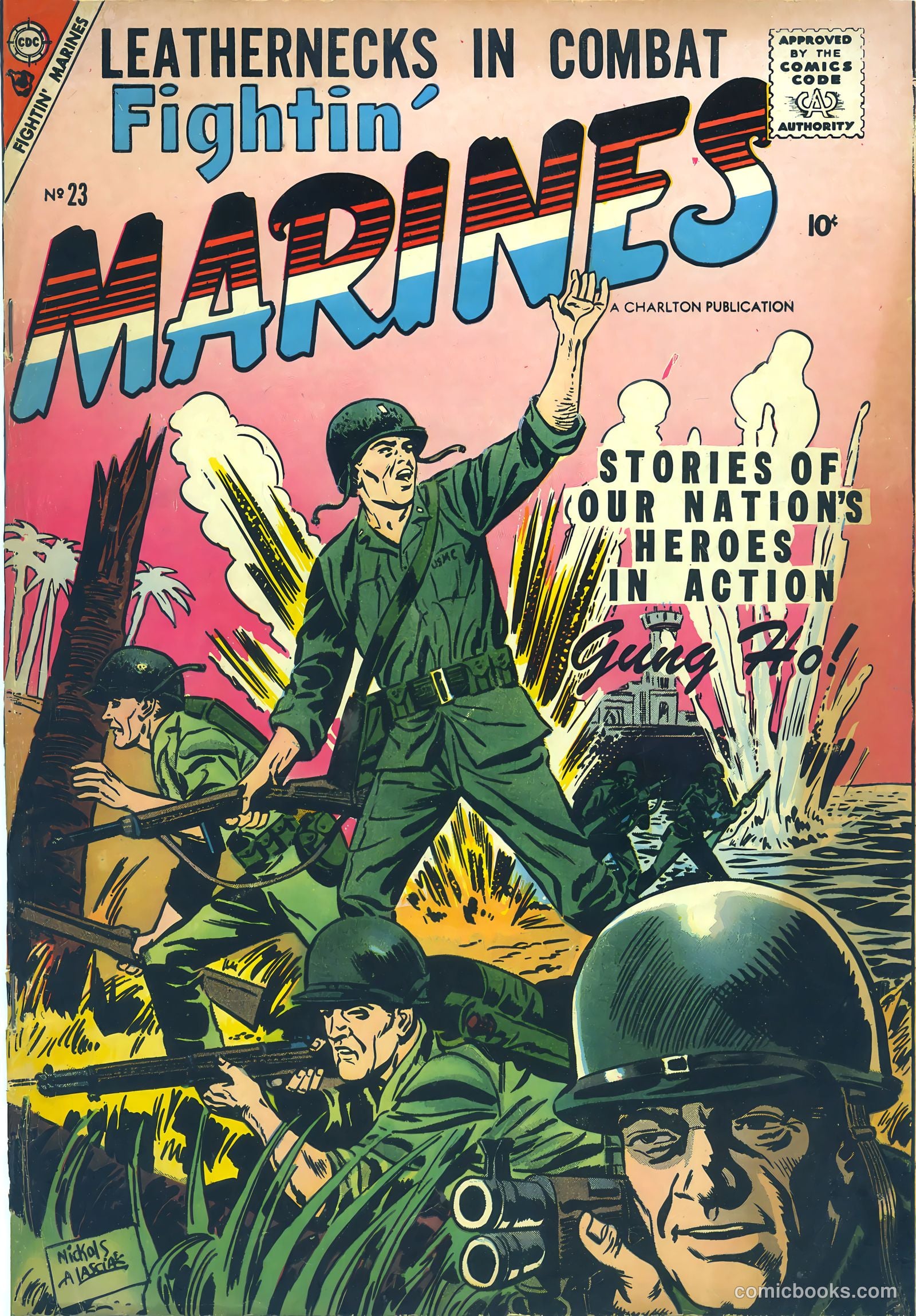 Fightin' Marines #23 (1957) — page 2 of 37