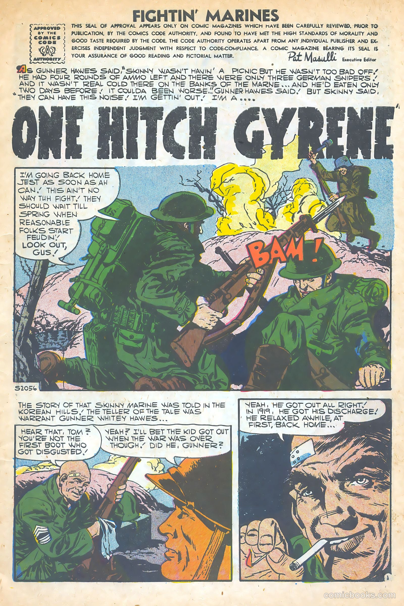 Fightin' Marines #23 (1957) — page 4 of 37