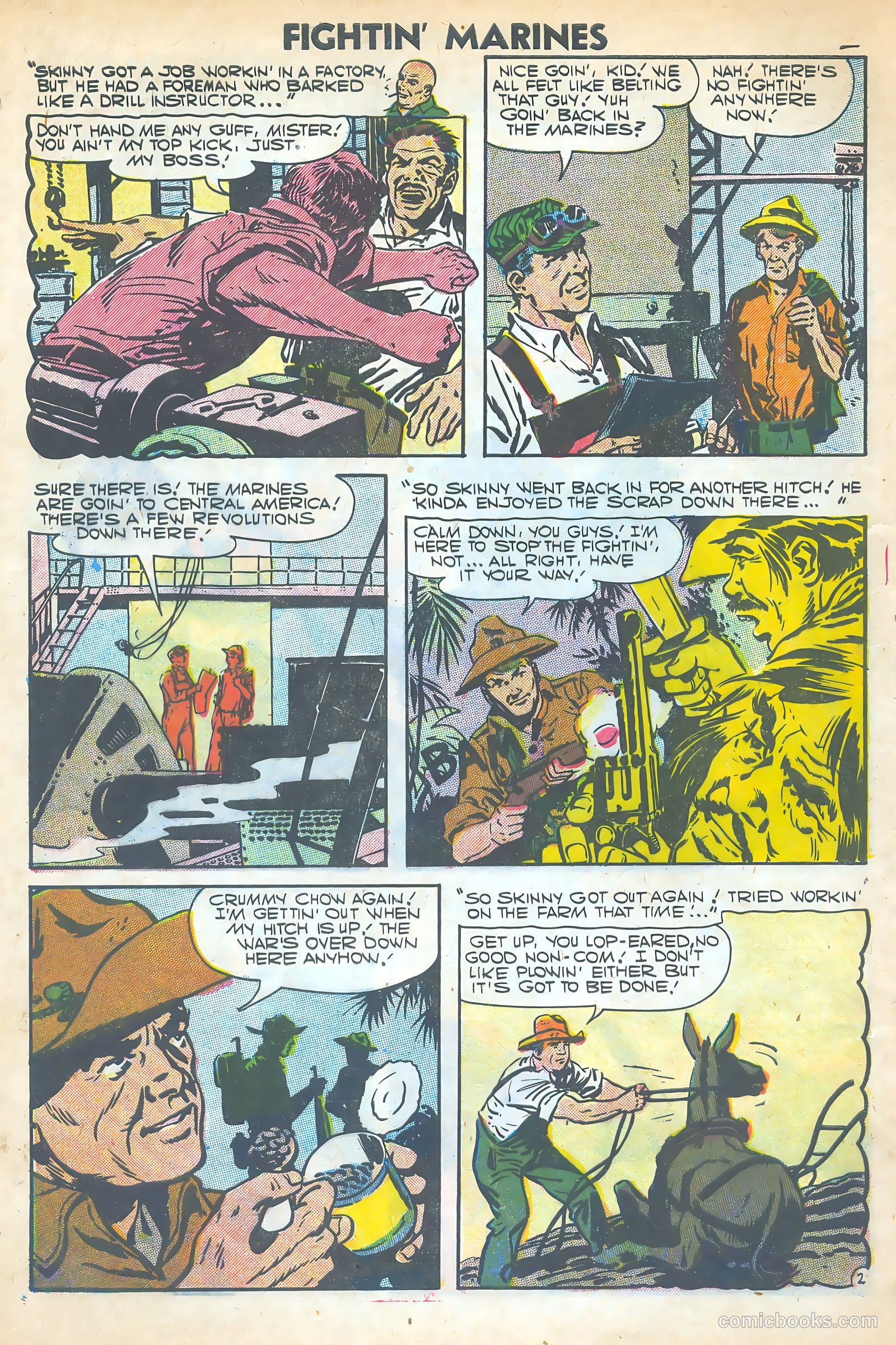 Fightin' Marines #23 (1957) — page 5 of 37
