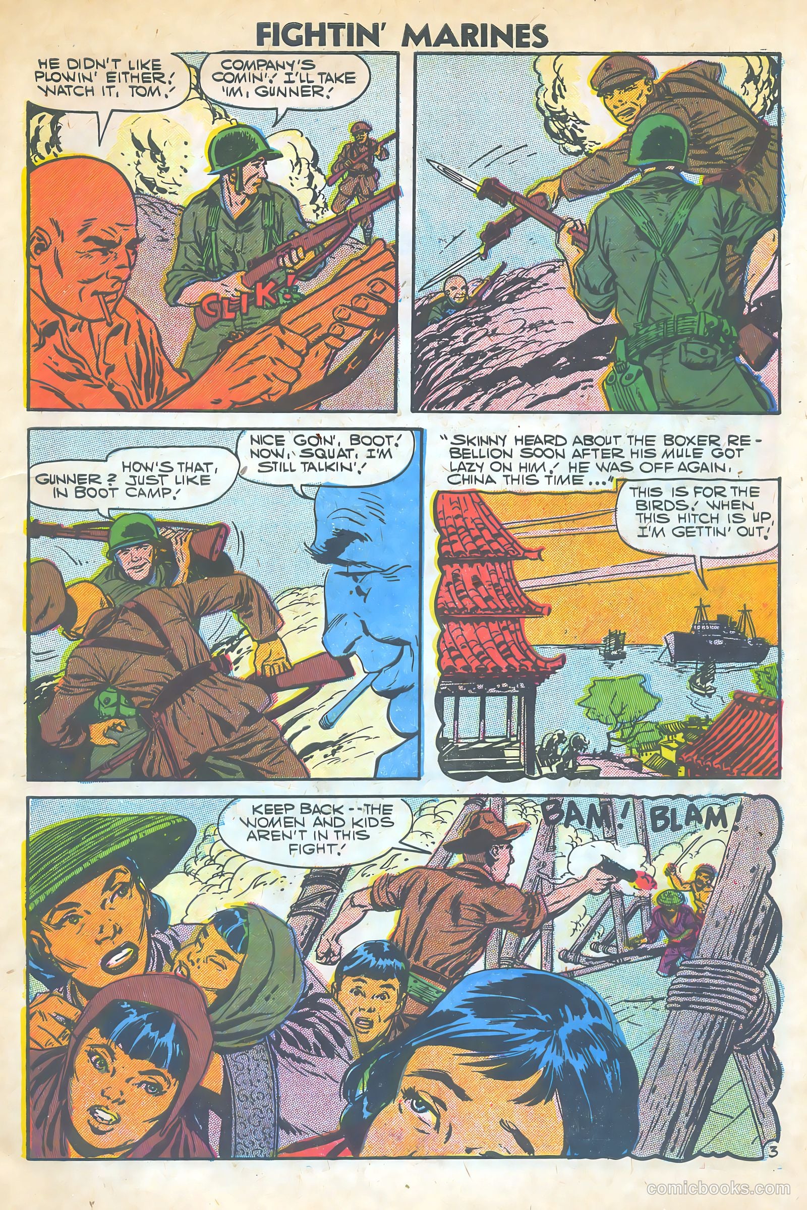 Fightin' Marines #23 (1957) — page 6 of 37