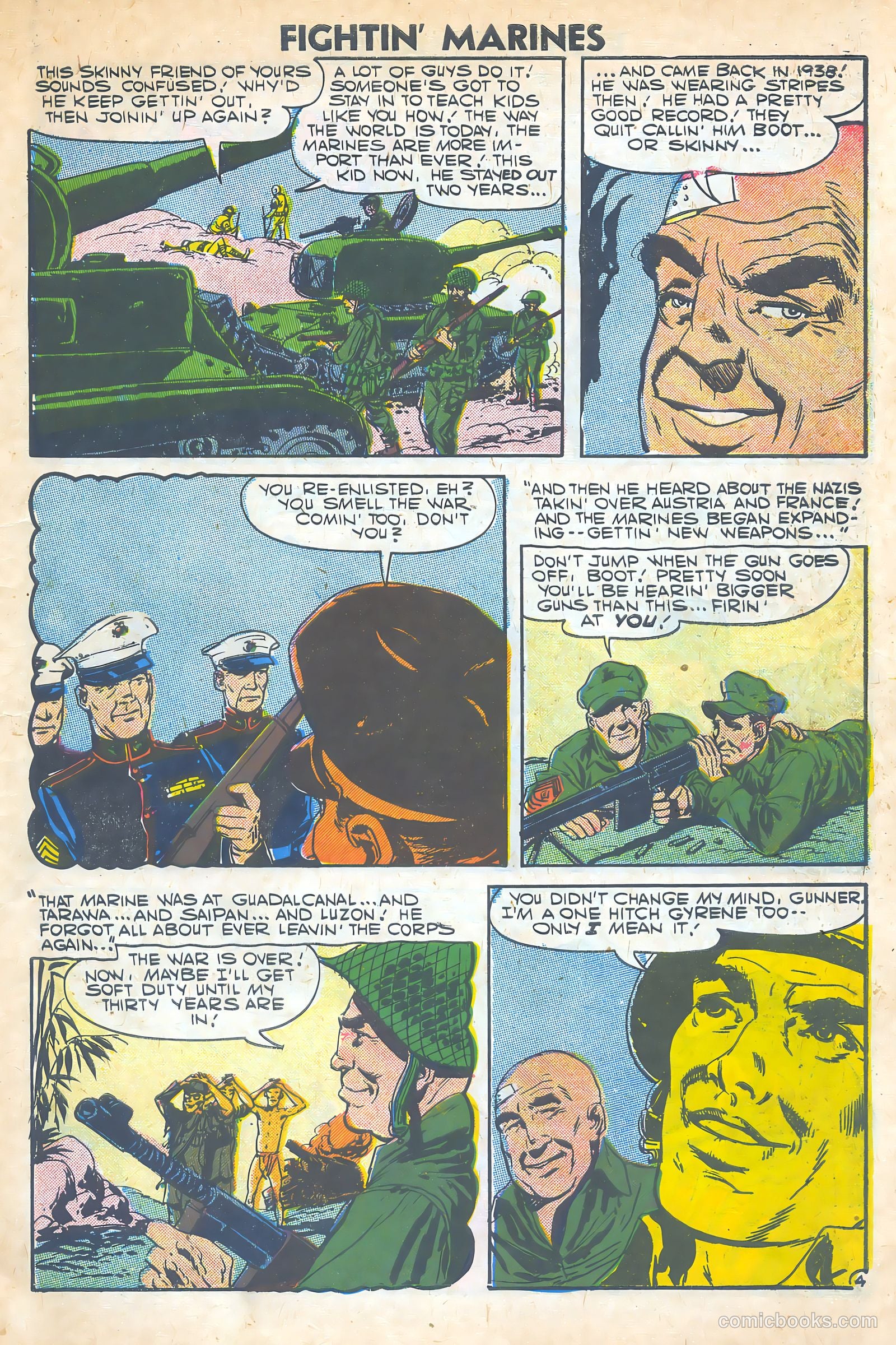 Fightin' Marines #23 (1957) — page 8 of 37