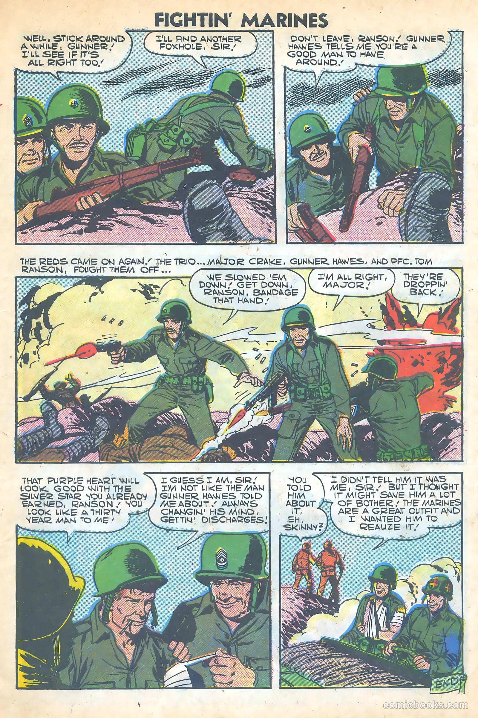 Fightin' Marines #23 (1957) — page 10 of 37