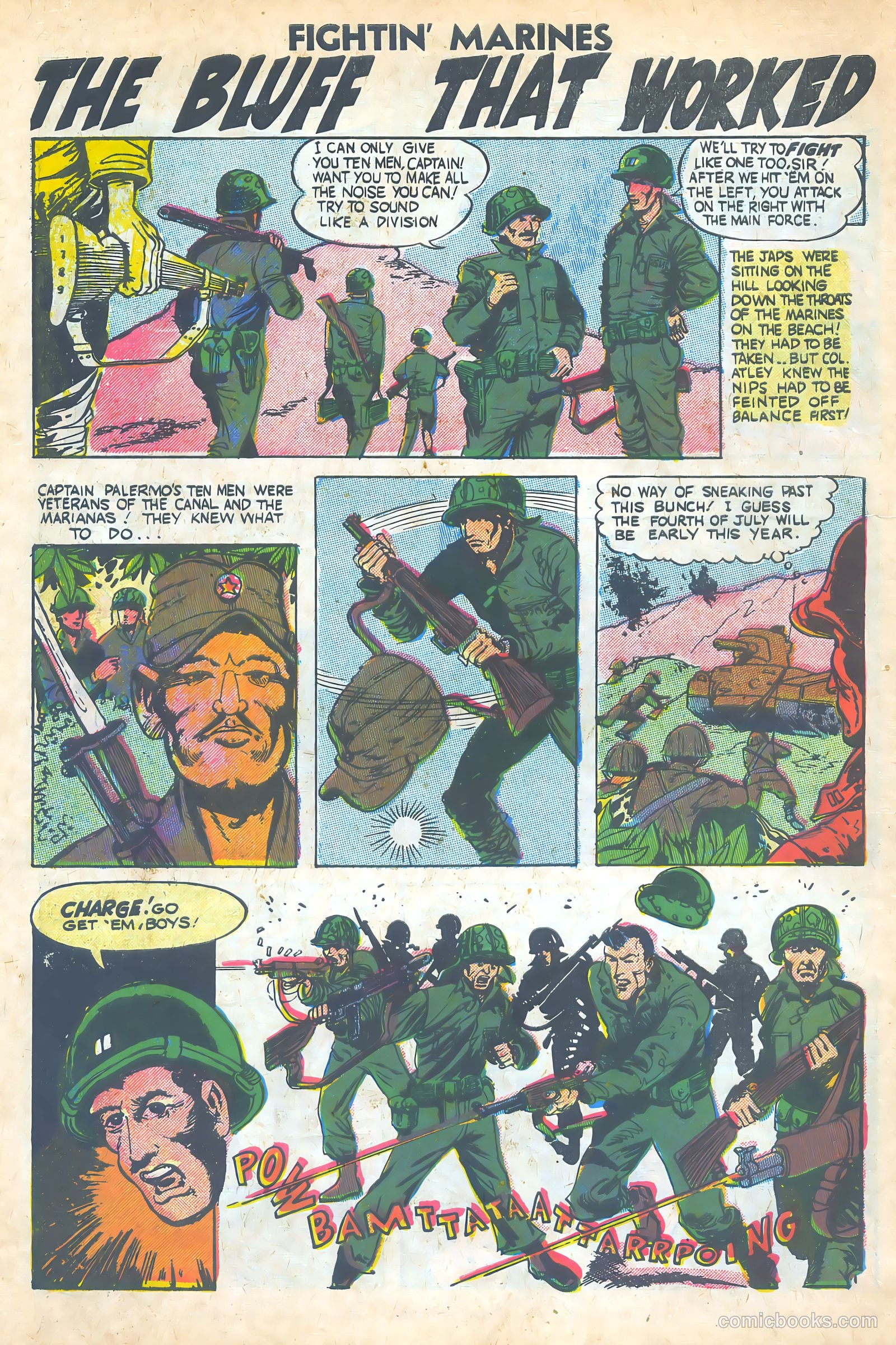Fightin' Marines #23 (1957) — page 11 of 37