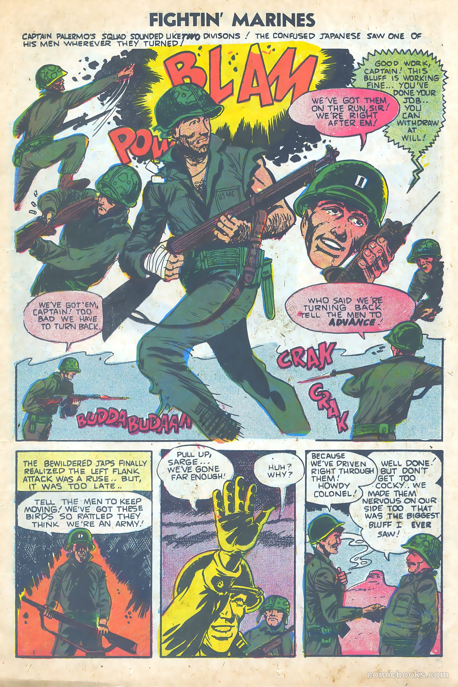 Fightin' Marines #23 (1957) — page 12 of 37