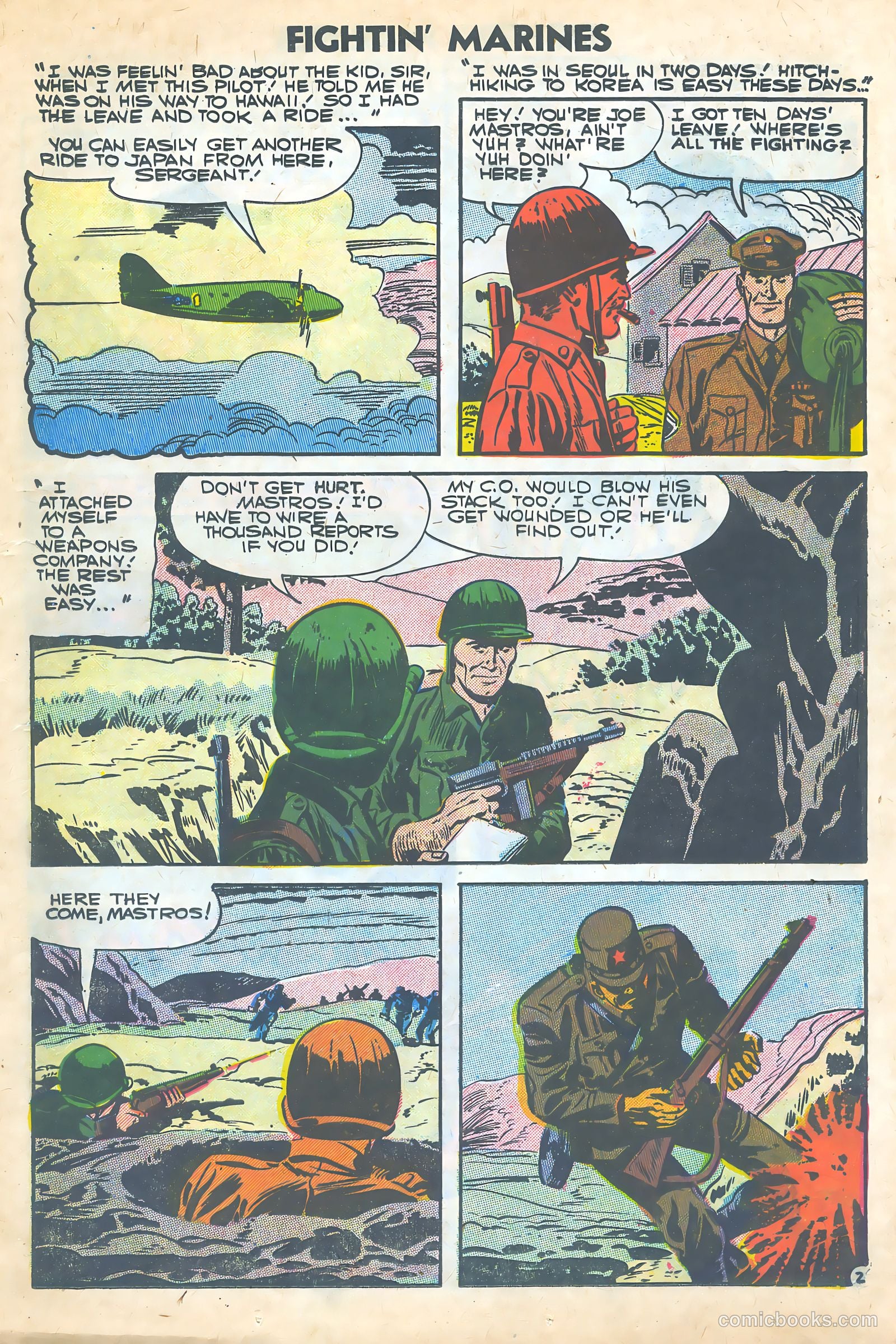 Fightin' Marines #23 (1957) — page 14 of 37