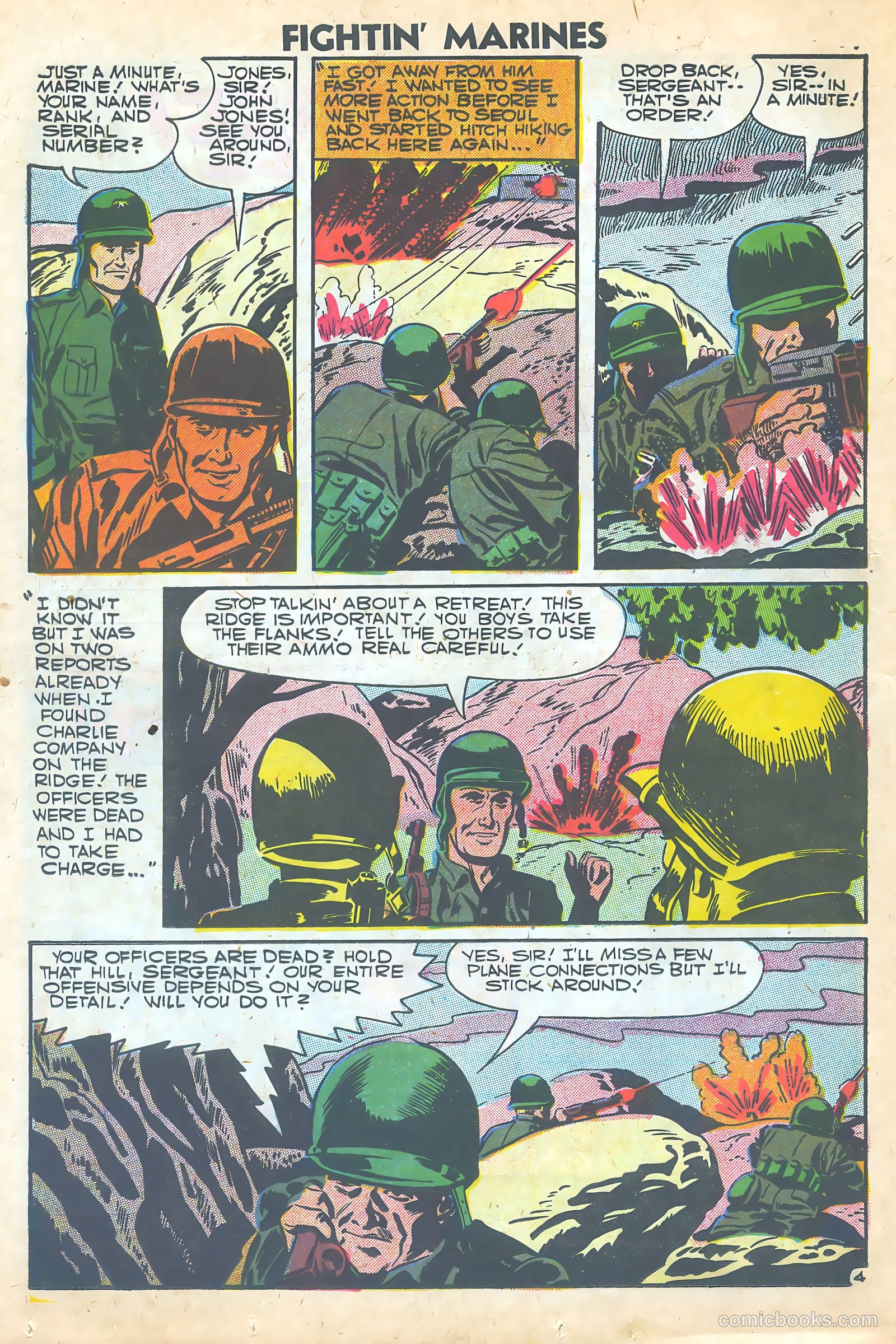 Fightin' Marines #23 (1957) — page 17 of 37