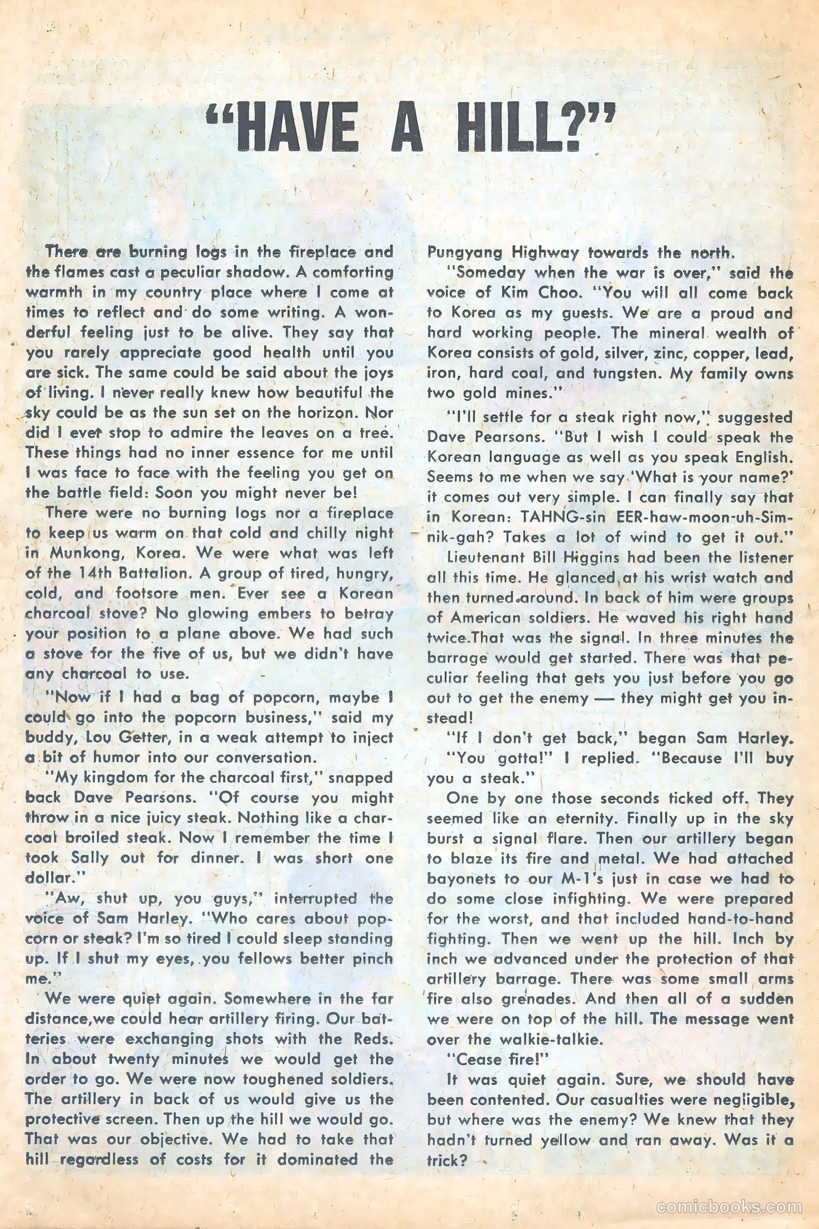 Fightin' Marines #23 (1957) — page 19 of 37