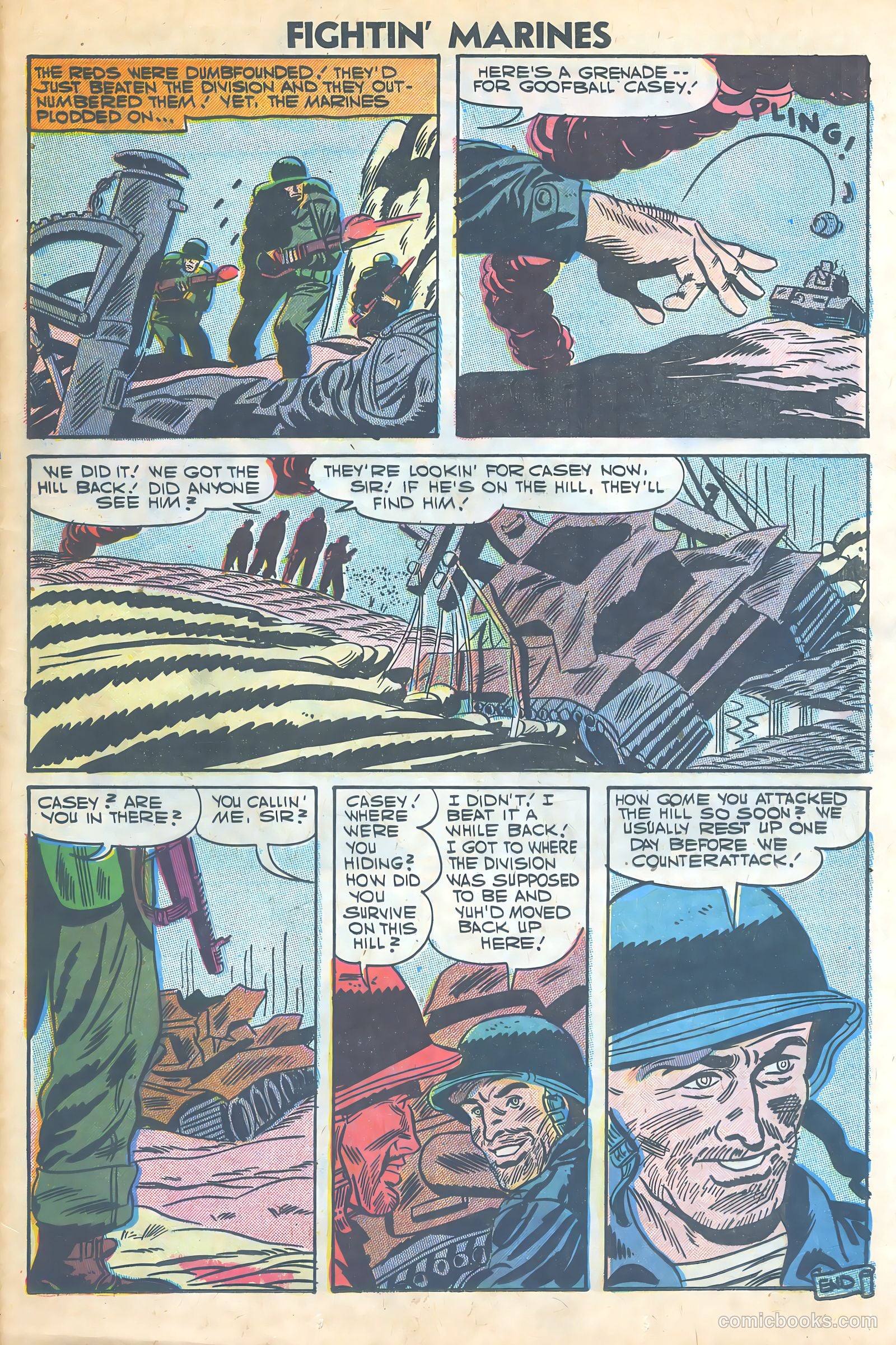 Fightin' Marines #23 (1957) — page 26 of 37