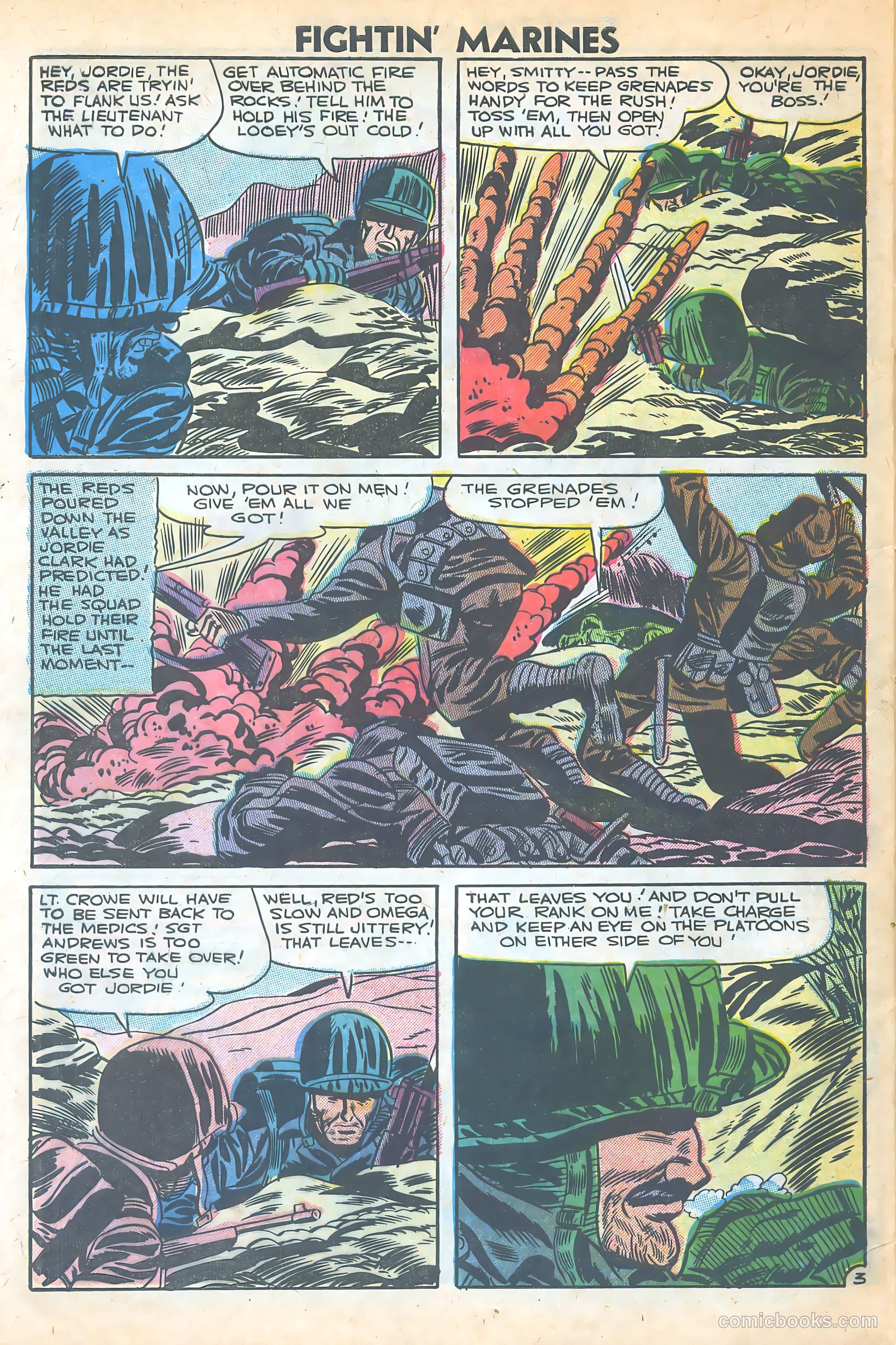 Fightin' Marines #23 (1957) — page 29 of 37