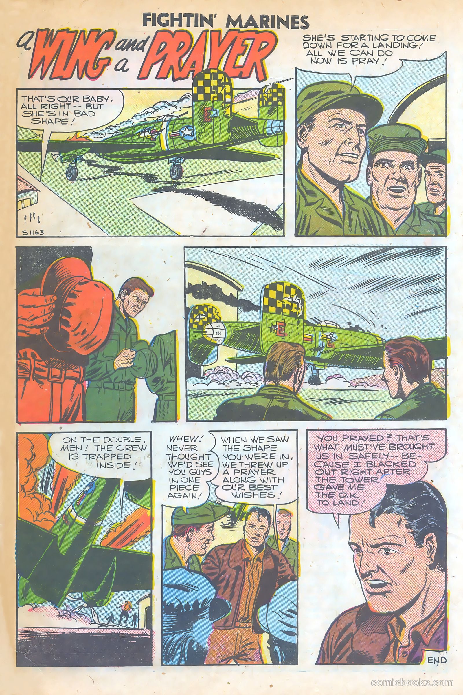 Fightin' Marines #23 (1957) — page 34 of 37