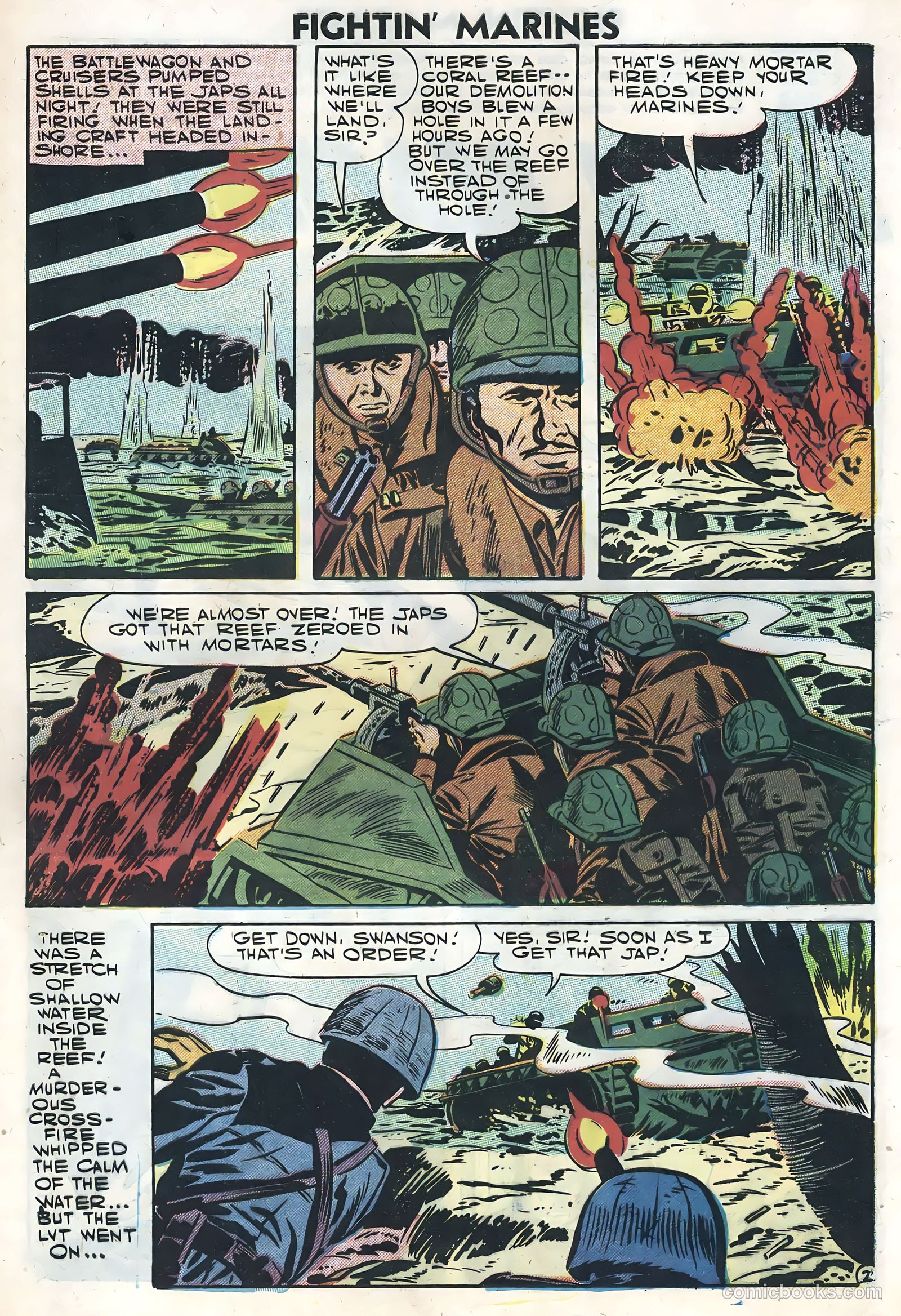 Fightin' Marines #24 (1957) — page 4 of 36