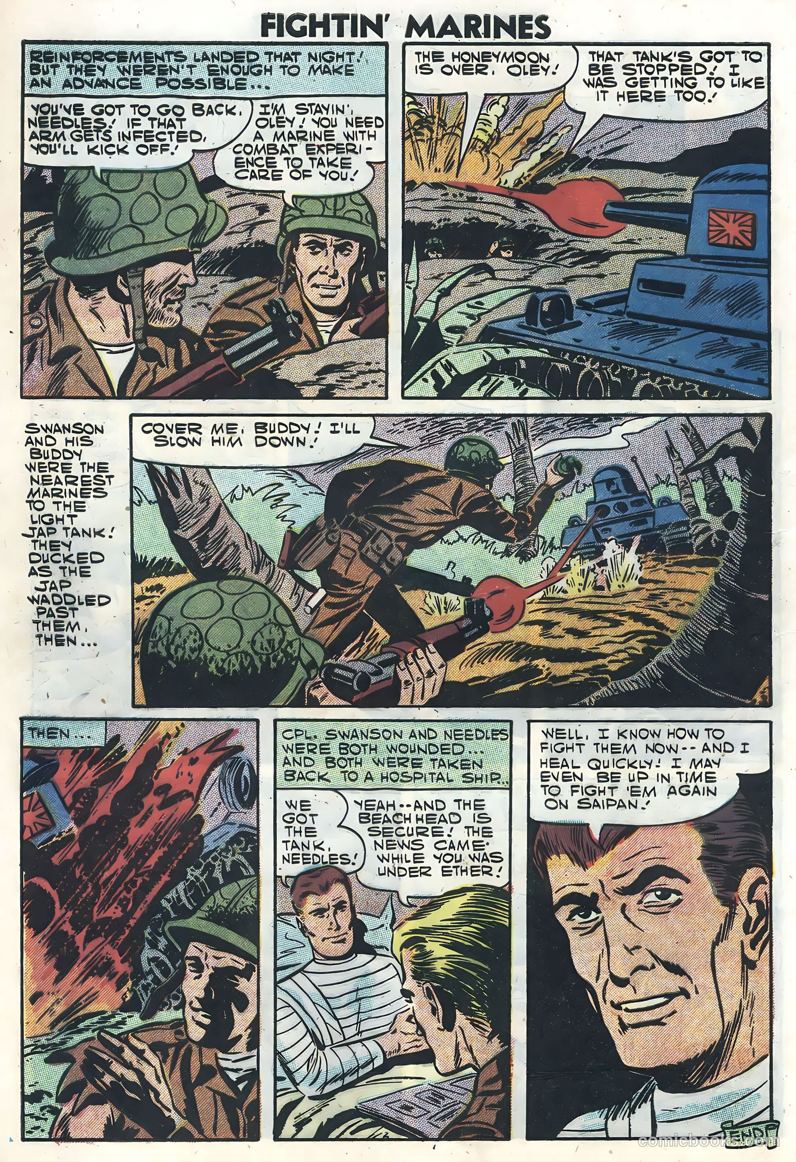 Fightin' Marines #24 (1957) — page 8 of 36