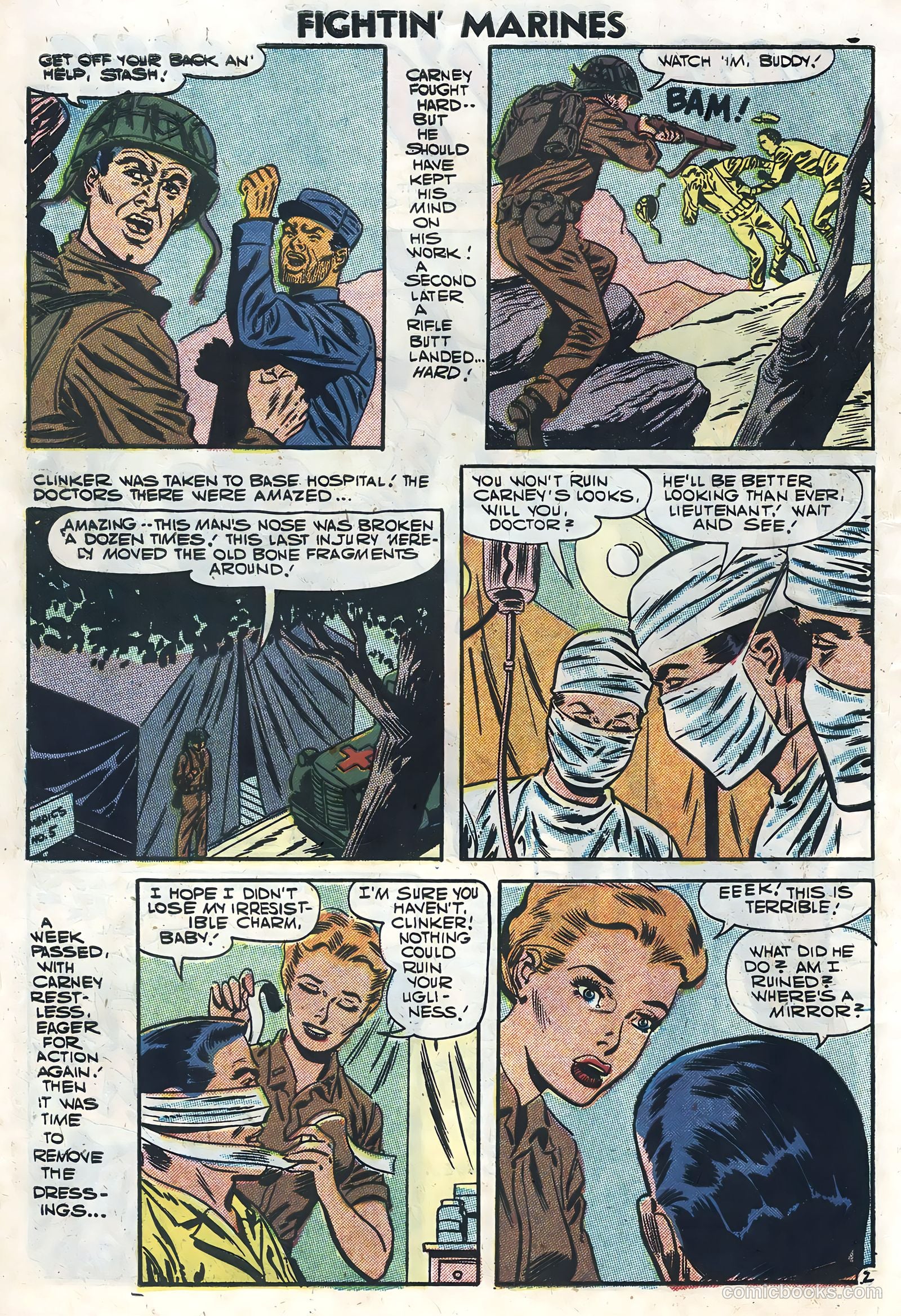 Fightin' Marines #24 (1957) — page 10 of 36