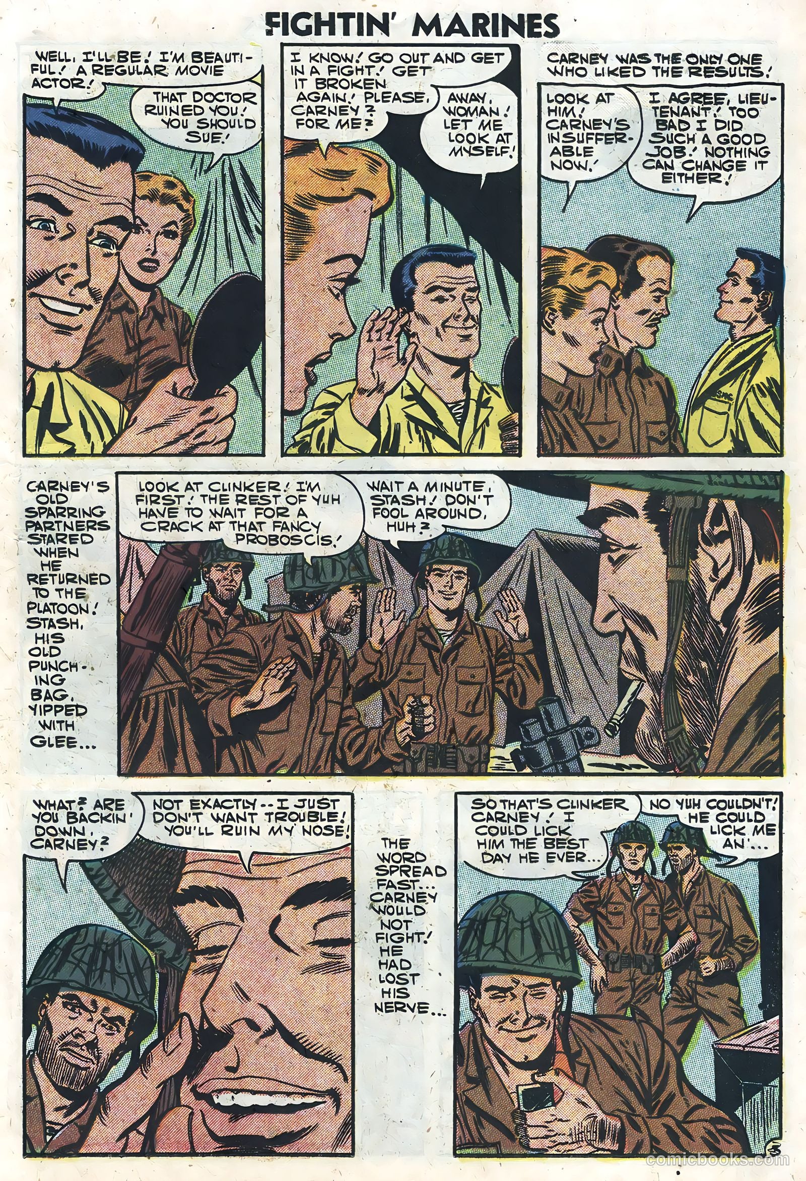 Fightin' Marines #24 (1957) — page 11 of 36
