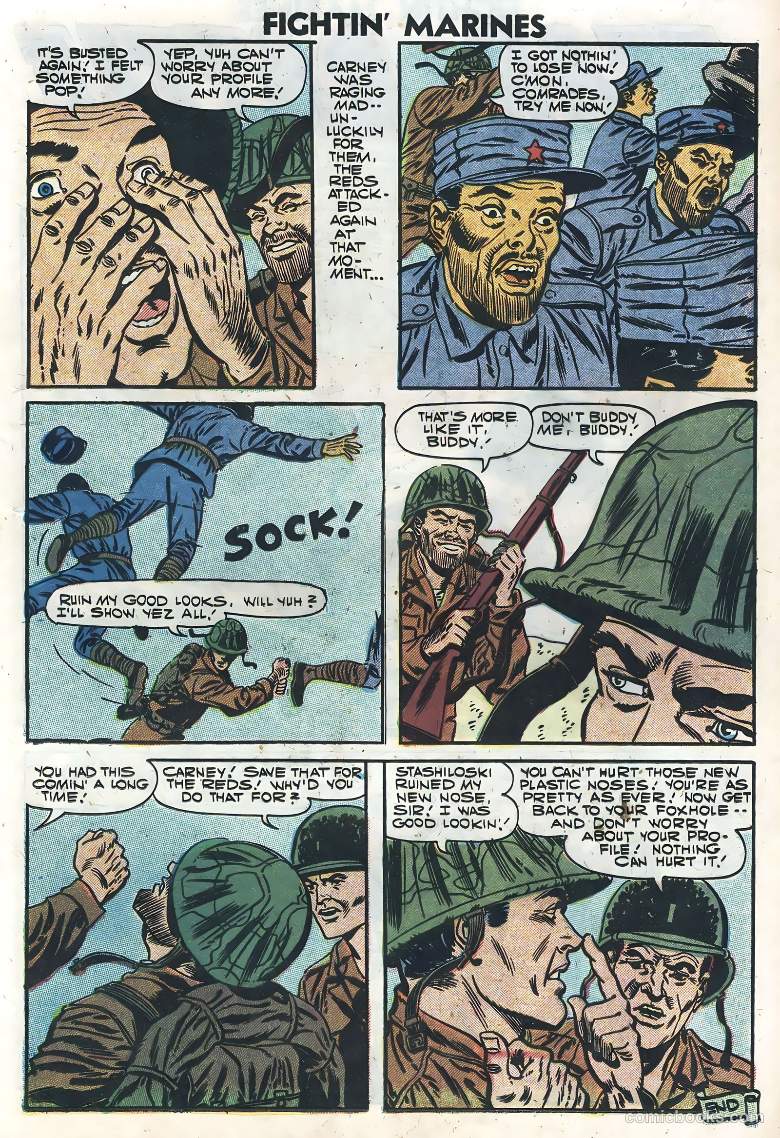 Fightin' Marines #24 (1957) — page 13 of 36
